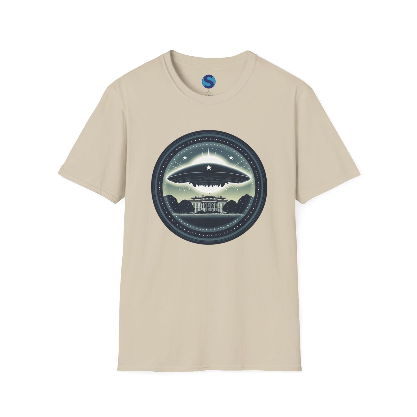 UFO Disclosure Shirt ~ End UAP Secrecy, Cryptozoology Gift, Alien Tshirt, Extraterrestrial Gear, Flying Saucer Shirt, White House Lawn Space