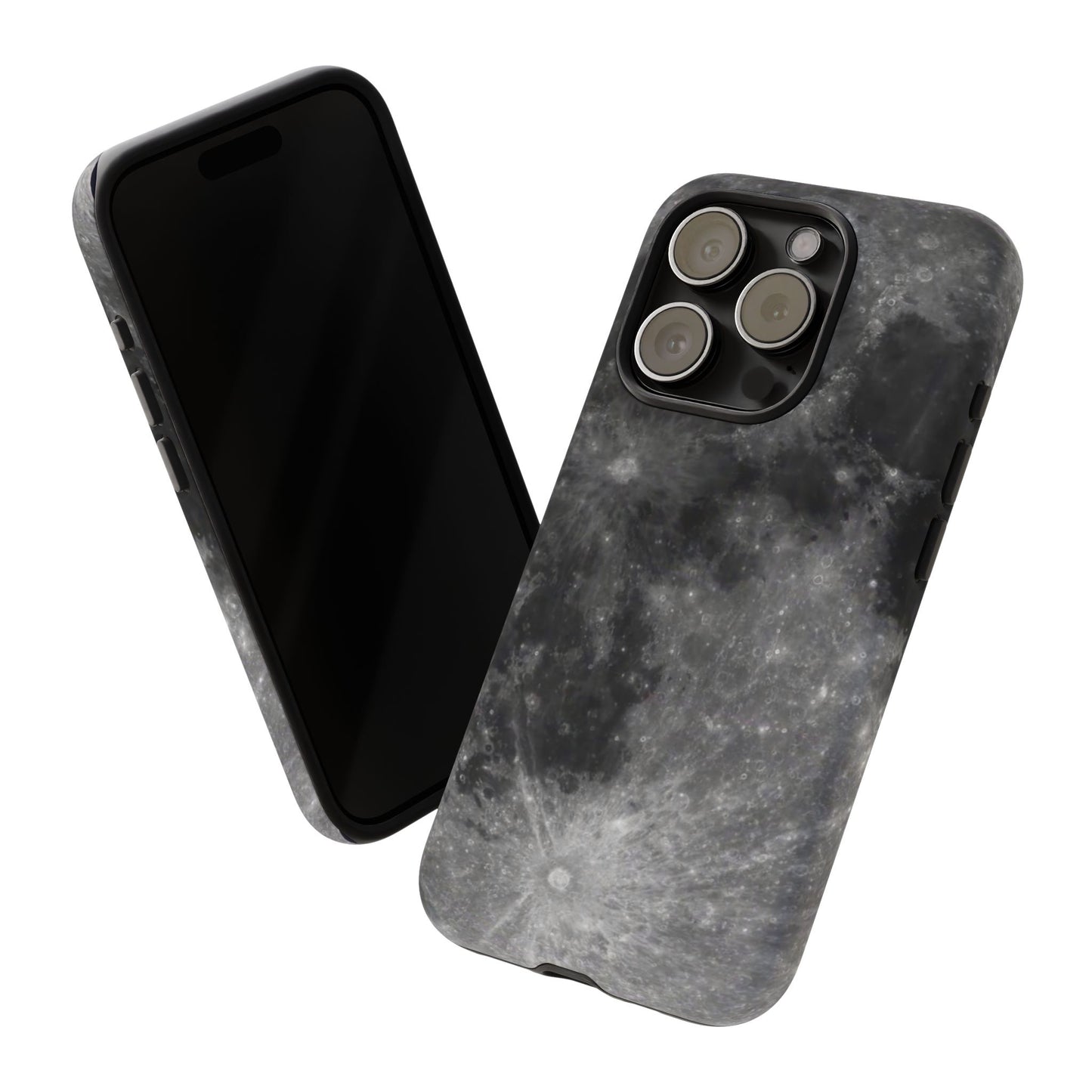 Moon Surface Tough Phone Case ~ iPhone Pixel Galaxy Rugged Protective