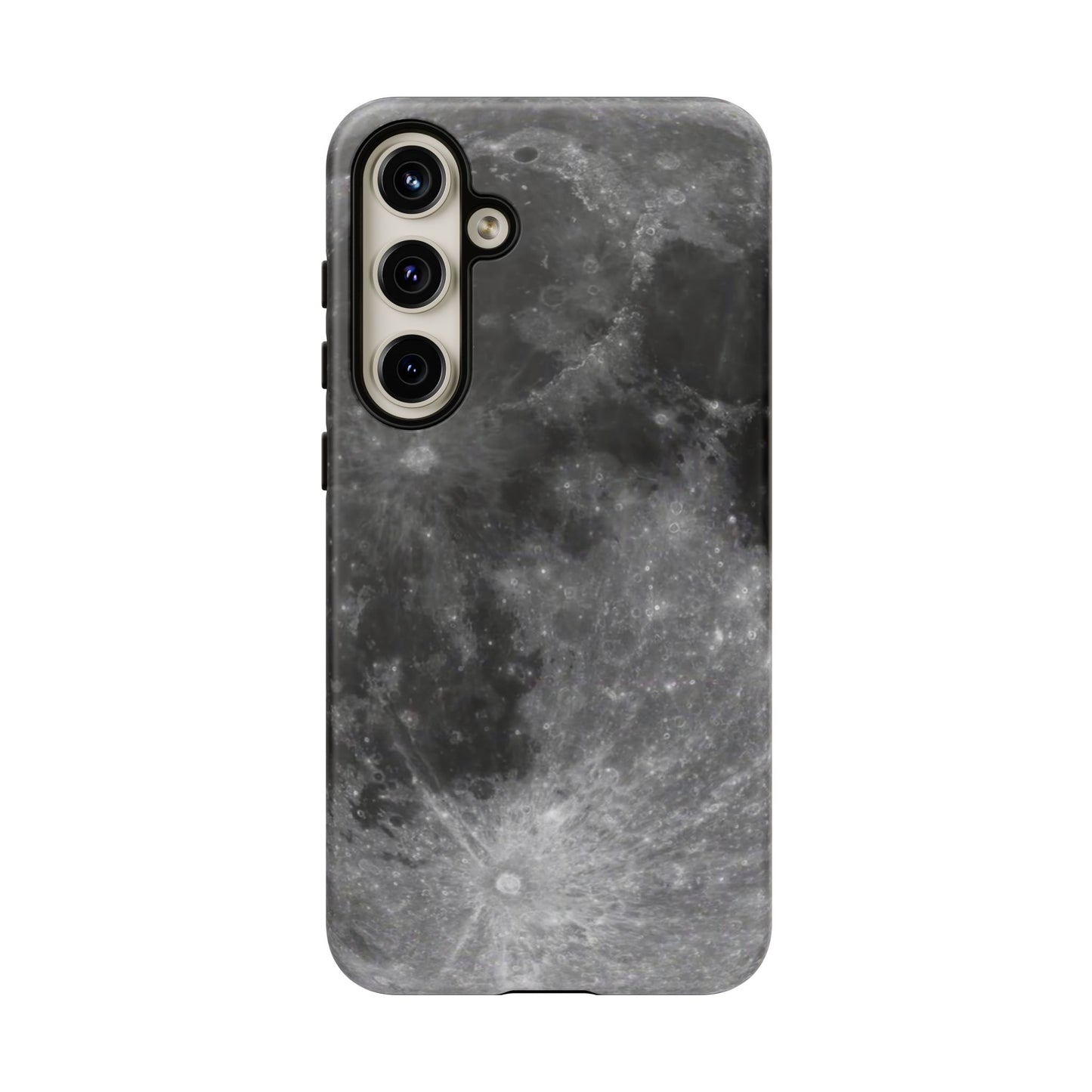 Moon Surface Tough Phone Case ~ iPhone Pixel Galaxy Rugged Protective