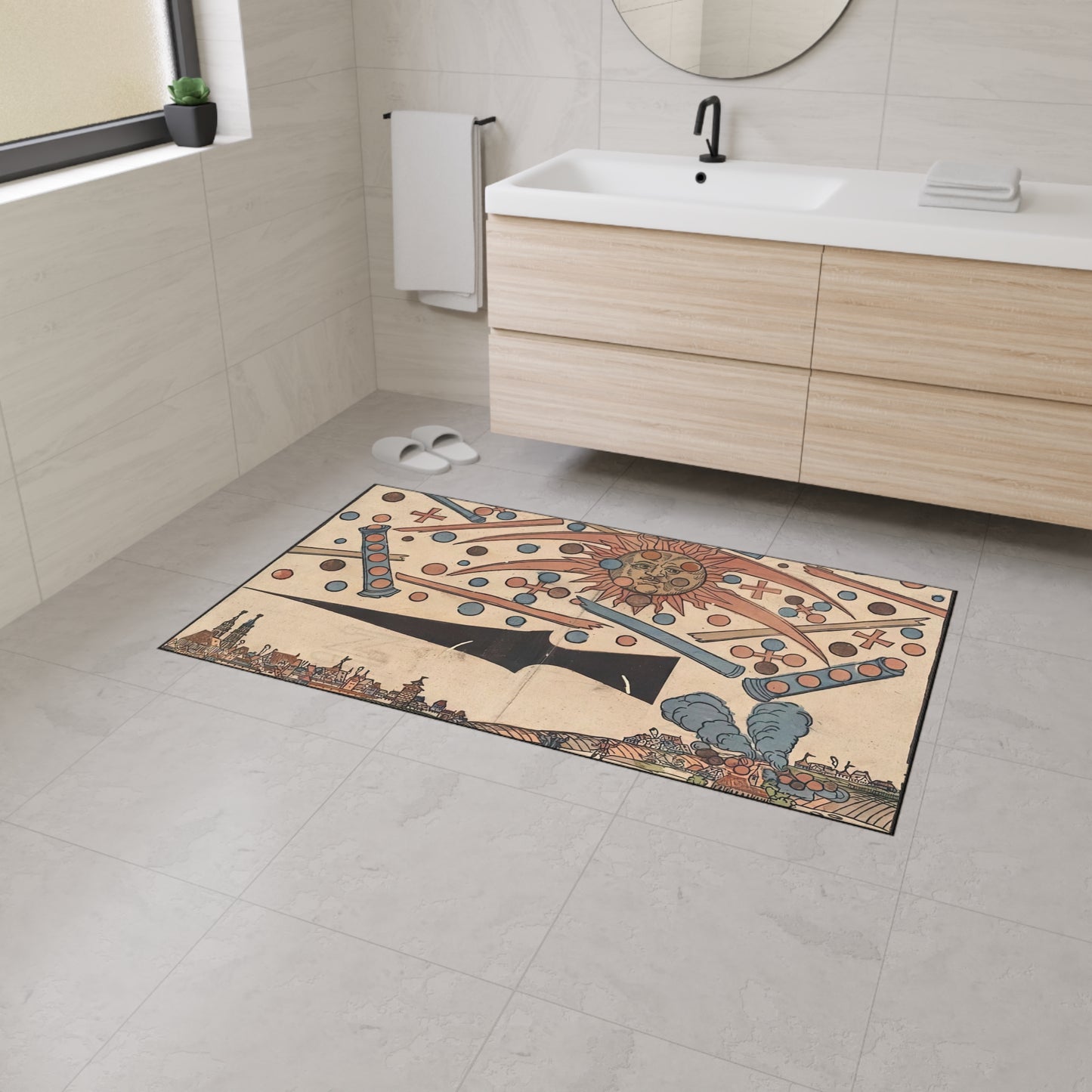 Middle Ages UFO Battle Heavy Duty Floor Mat