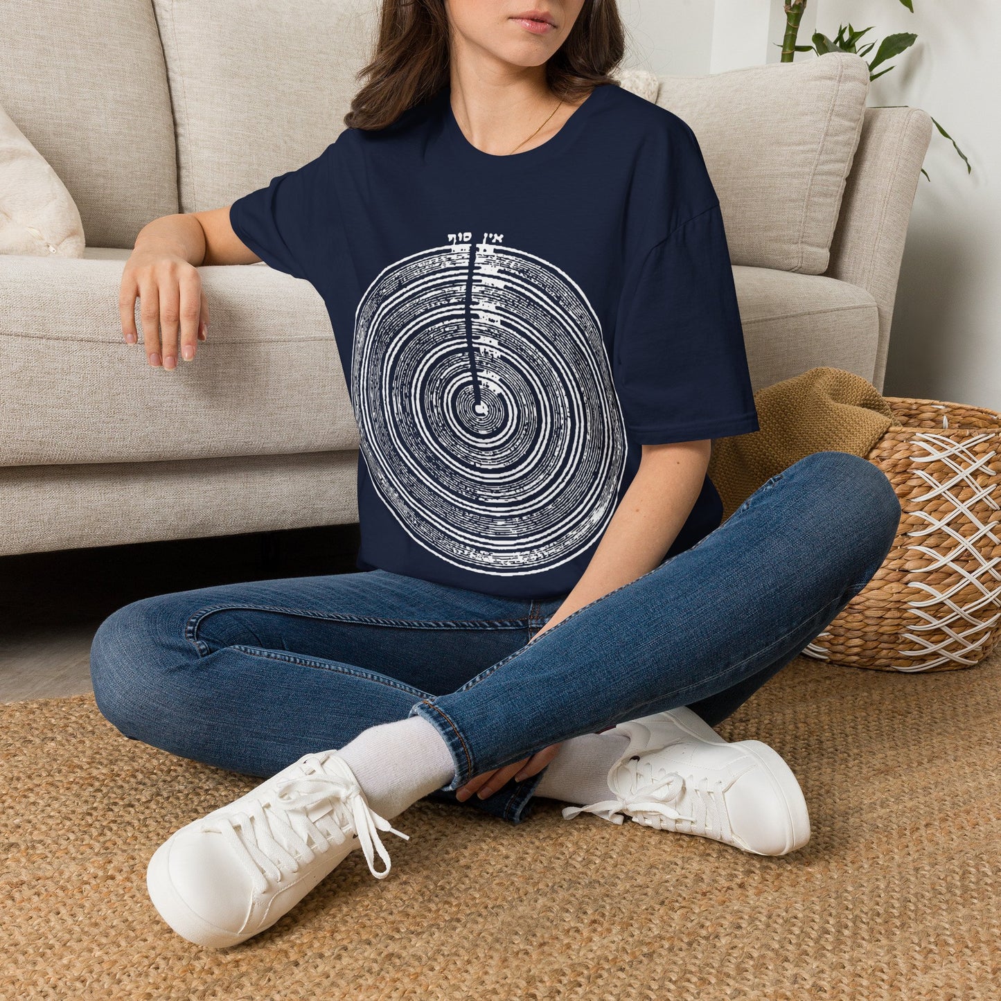 Ein Sof Spirit World Shirt ~ Kabbalah Jewish Mysticism Astral Plane Map