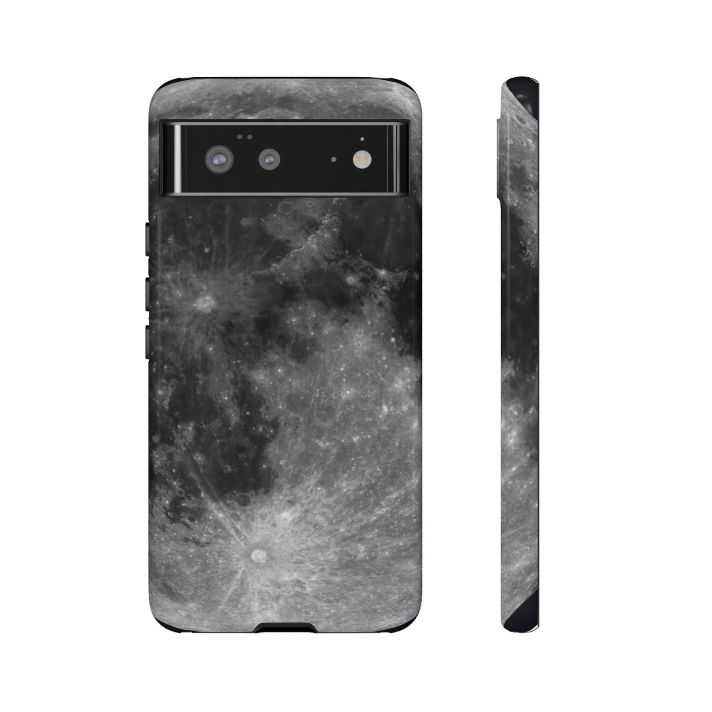 Moon Surface Tough Phone Case ~ iPhone Pixel Galaxy Rugged Protective