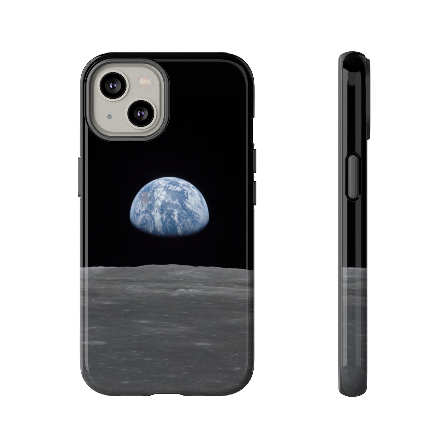 Earth From the Moon Tough Phone Case ~ iPhone Pixel Galaxy Apollo 11 Mission Outer Space Exploration NASA Astronauts Science Teacher Gift