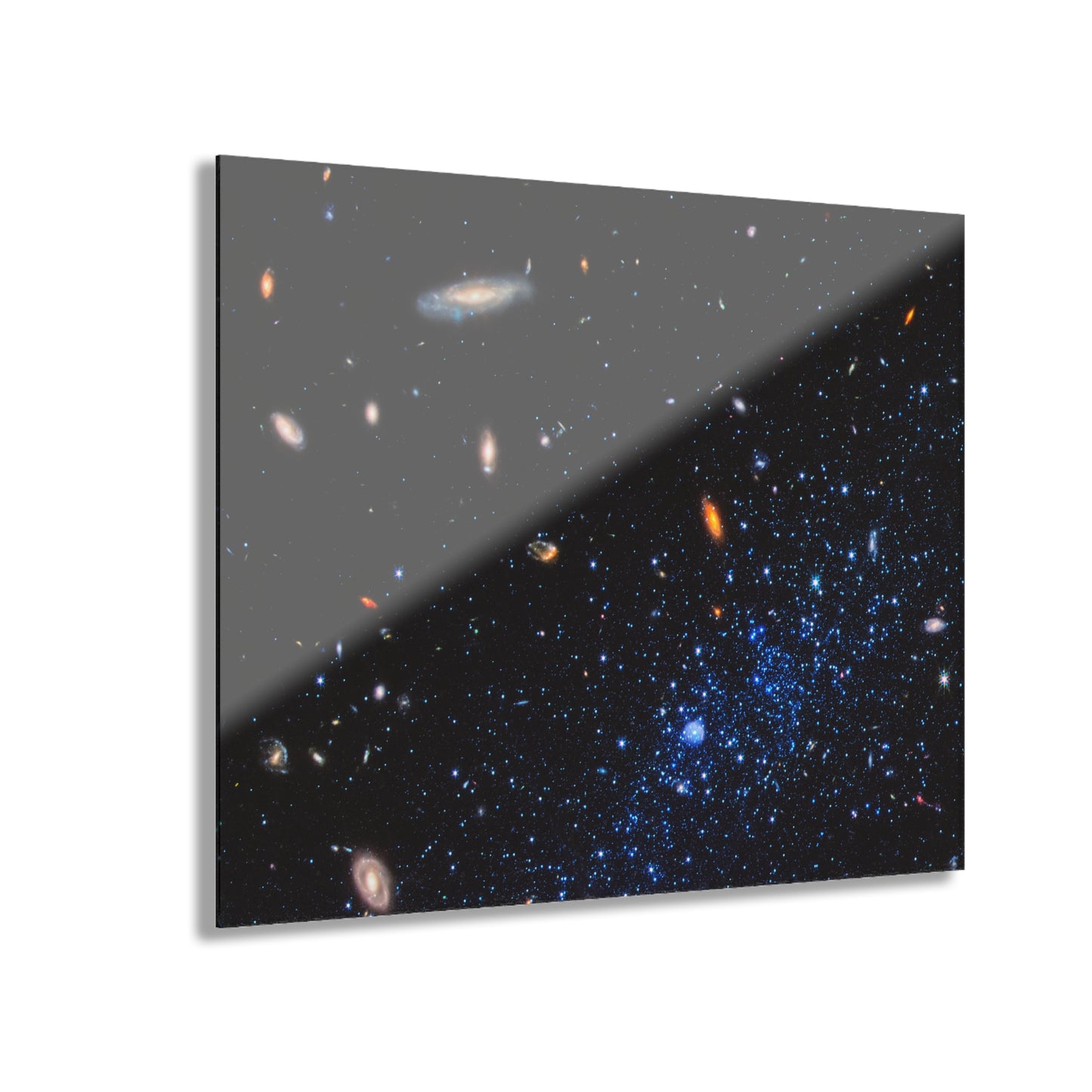 Celestial Acrylic Print - Space Wall Art - Modern Home Decor, Galaxy Decor, Unique Gift for Astronomers, Starry Night Art