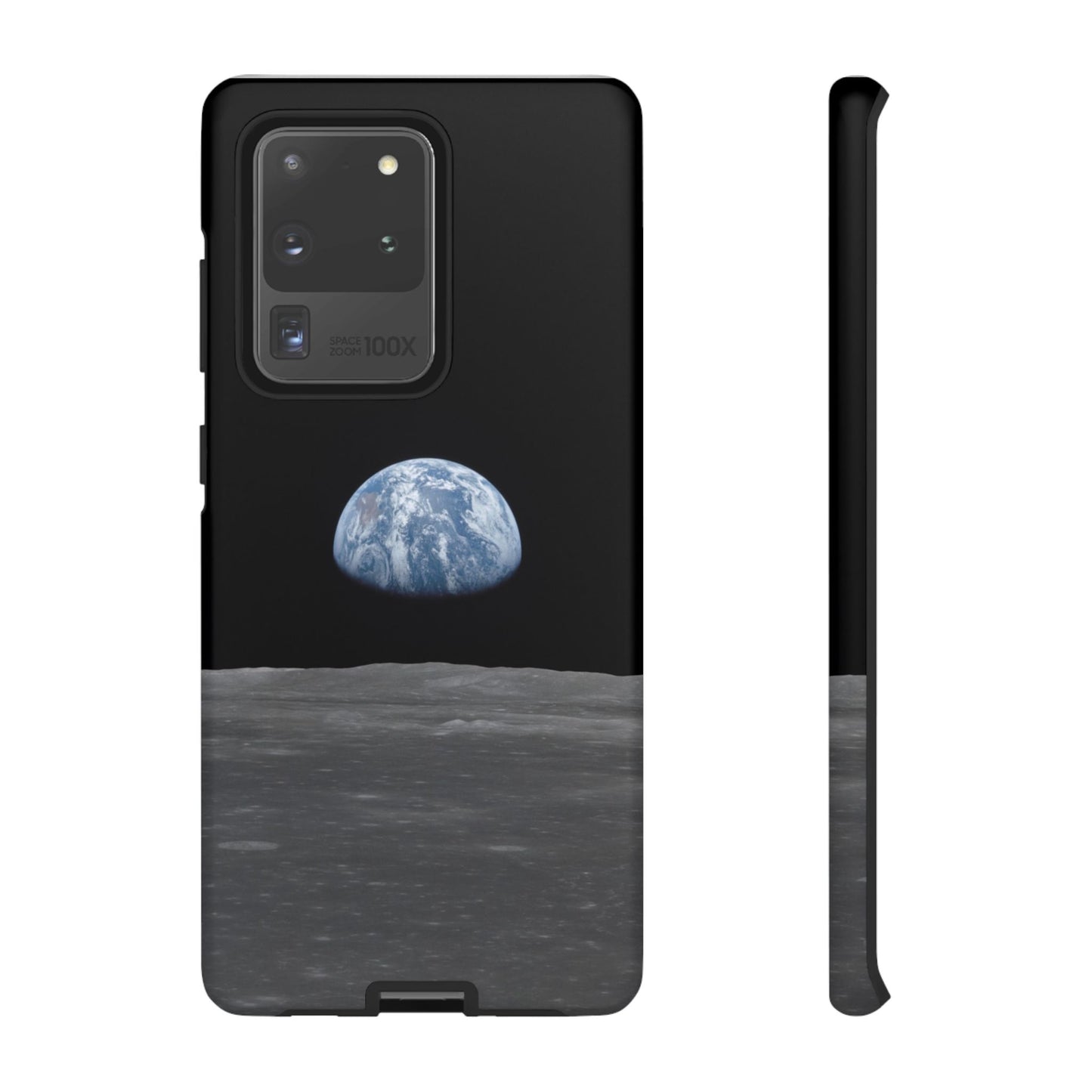 Earth From the Moon Tough Phone Case ~ iPhone Pixel Galaxy Apollo 11 Mission Outer Space Exploration NASA Astronauts Science Teacher Gift