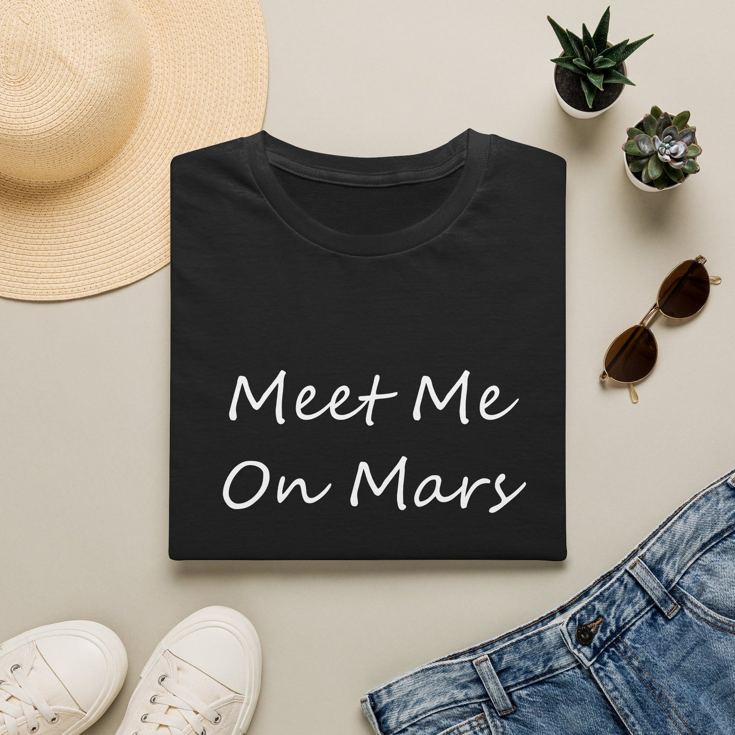 Meet Me On Mars, Unisex Softstyle T-Shirt