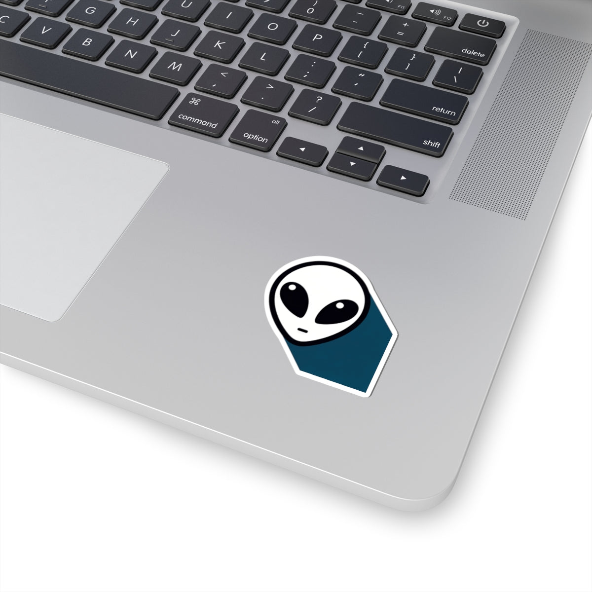 Iconic Alien ~ Shady Character, Kiss-Cut Sticker