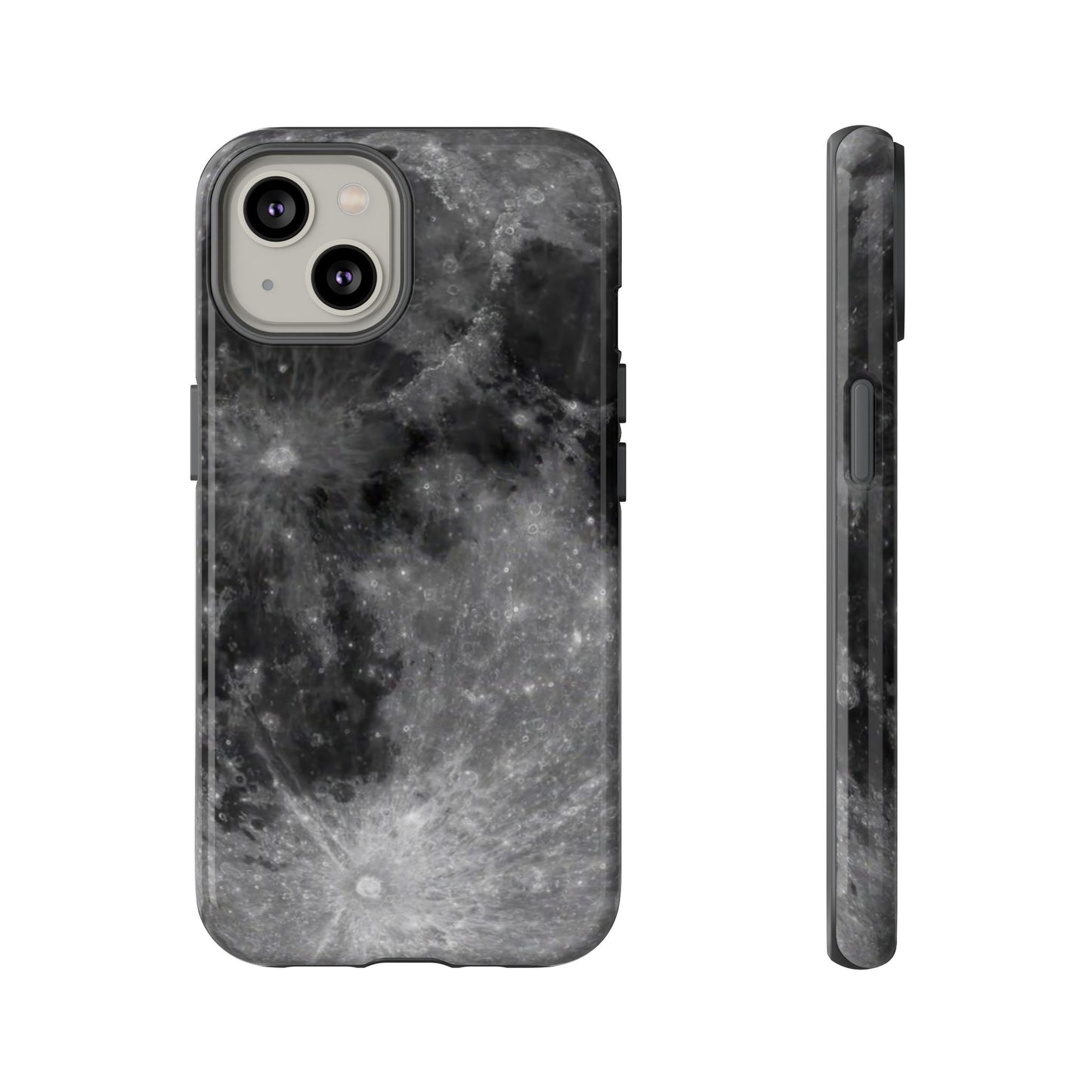 Moon Surface Tough Phone Case ~ iPhone Pixel Galaxy Rugged Protective