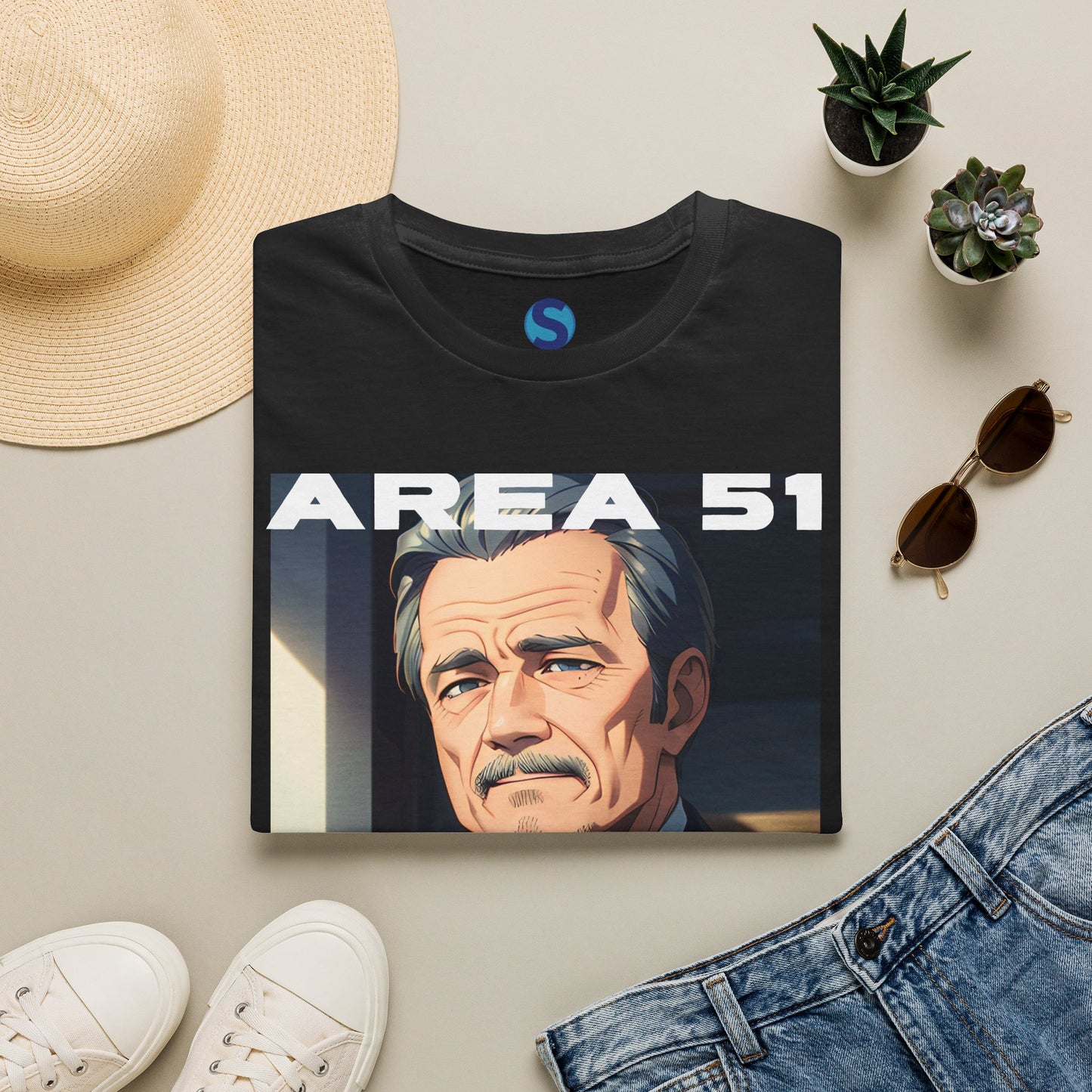 Area 51 T Shirt ~ UFO Disclosure George Knapp