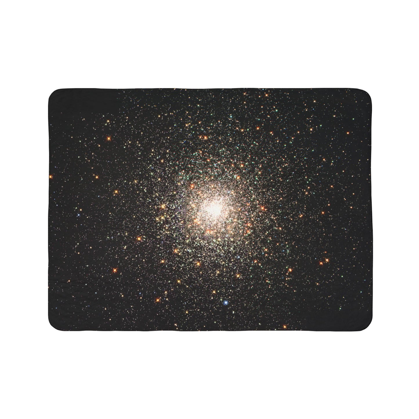 Star Cluster Blanket Stellar Swarm NASA Astronomy M80 Interstellar Outer Space Exploration Science Gift Galaxy Universe Cozy Fleece Bedding
