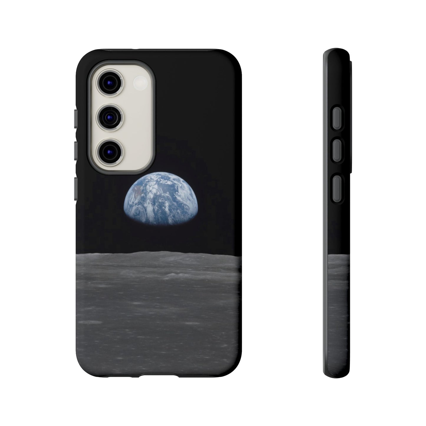 Earth From the Moon Tough Phone Case ~ iPhone Pixel Galaxy Apollo 11 Mission Outer Space Exploration NASA Astronauts Science Teacher Gift