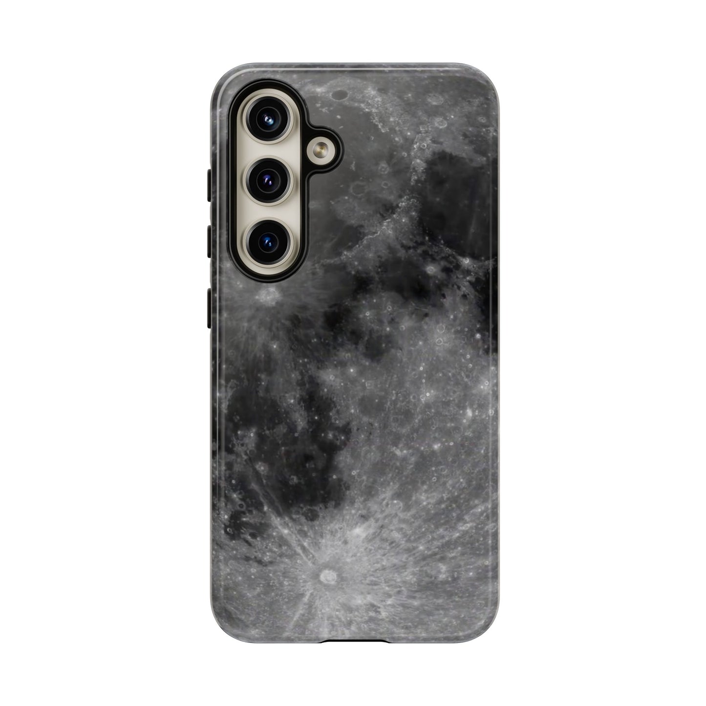 Moon Surface Tough Phone Case ~ iPhone Pixel Galaxy Rugged Protective