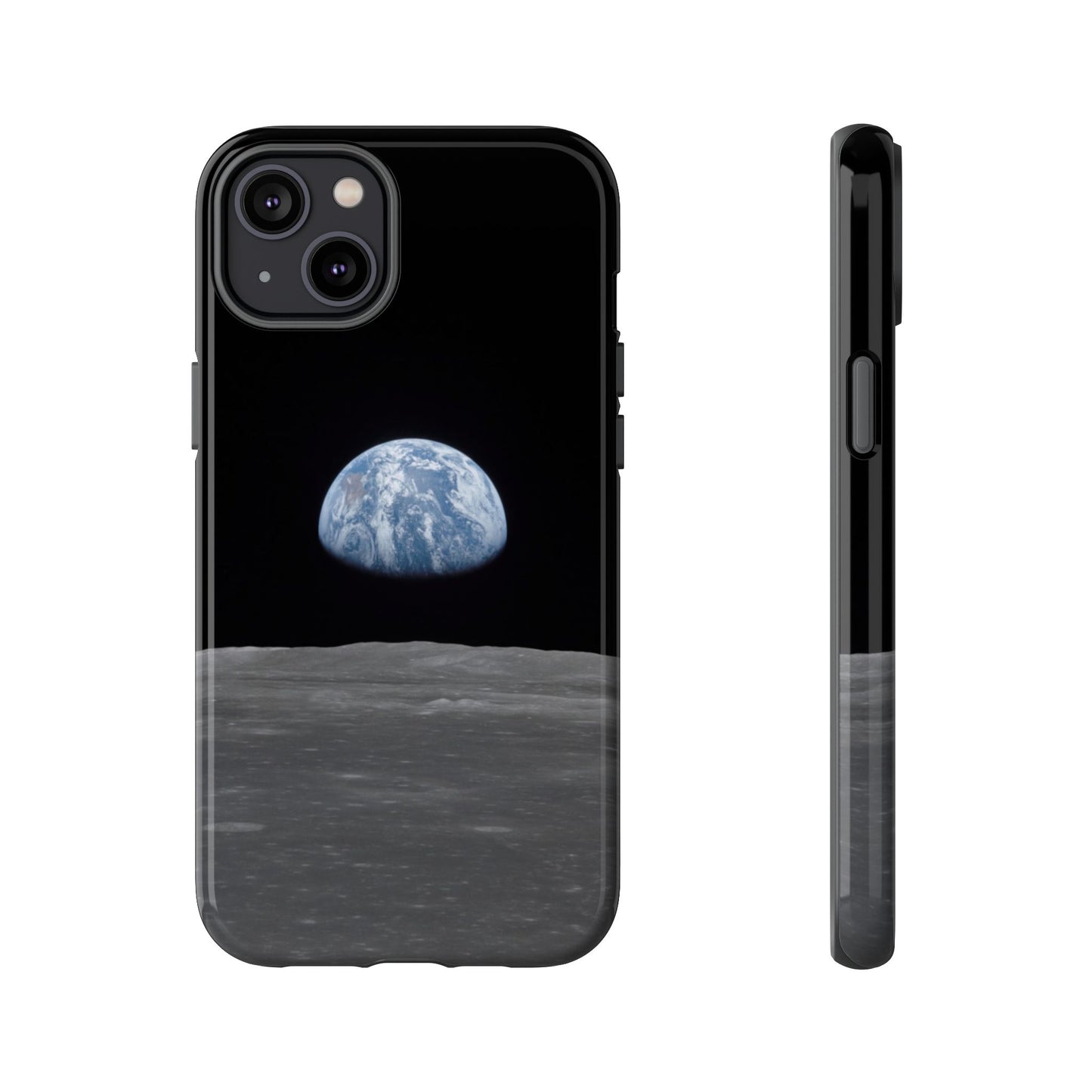 Earth From the Moon Tough Phone Case ~ iPhone Pixel Galaxy Apollo 11 Mission Outer Space Exploration NASA Astronauts Science Teacher Gift