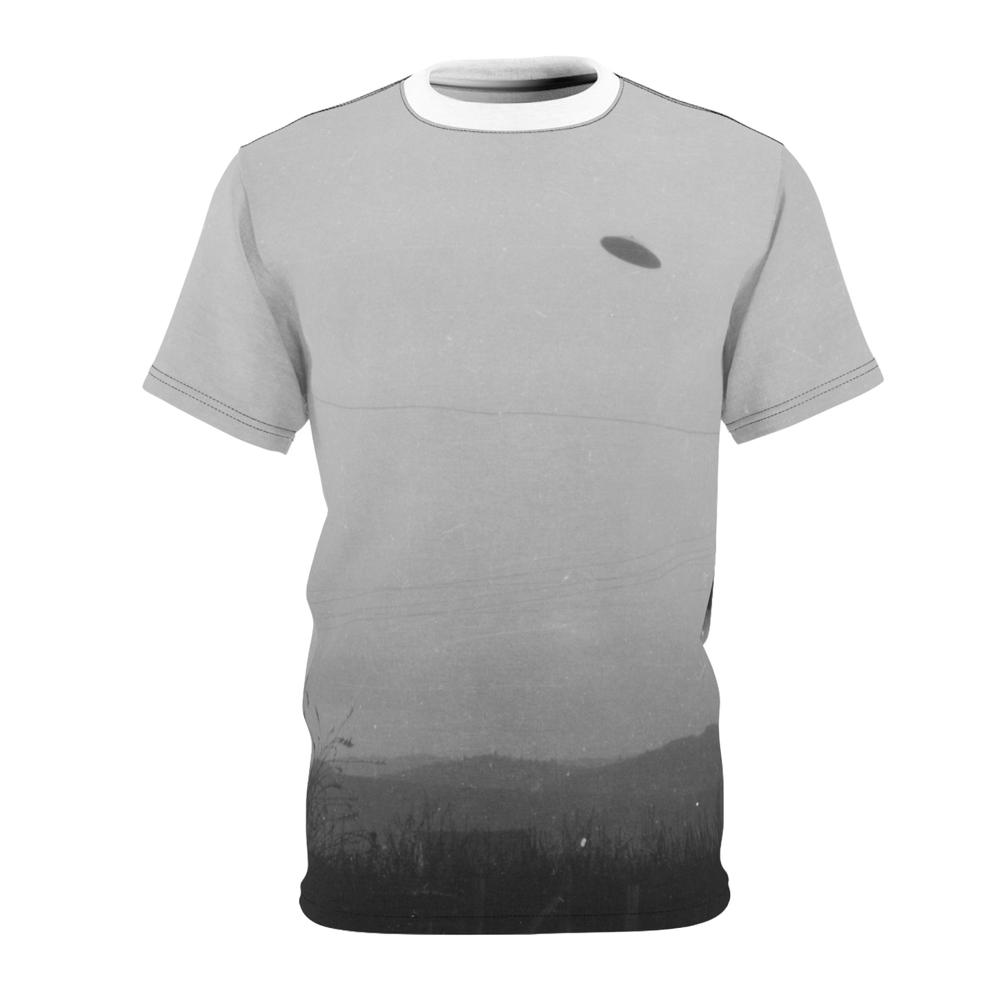 Mcminnville UFO Picture Tee ~ Full Print UK UAP Sighting Famous Photo