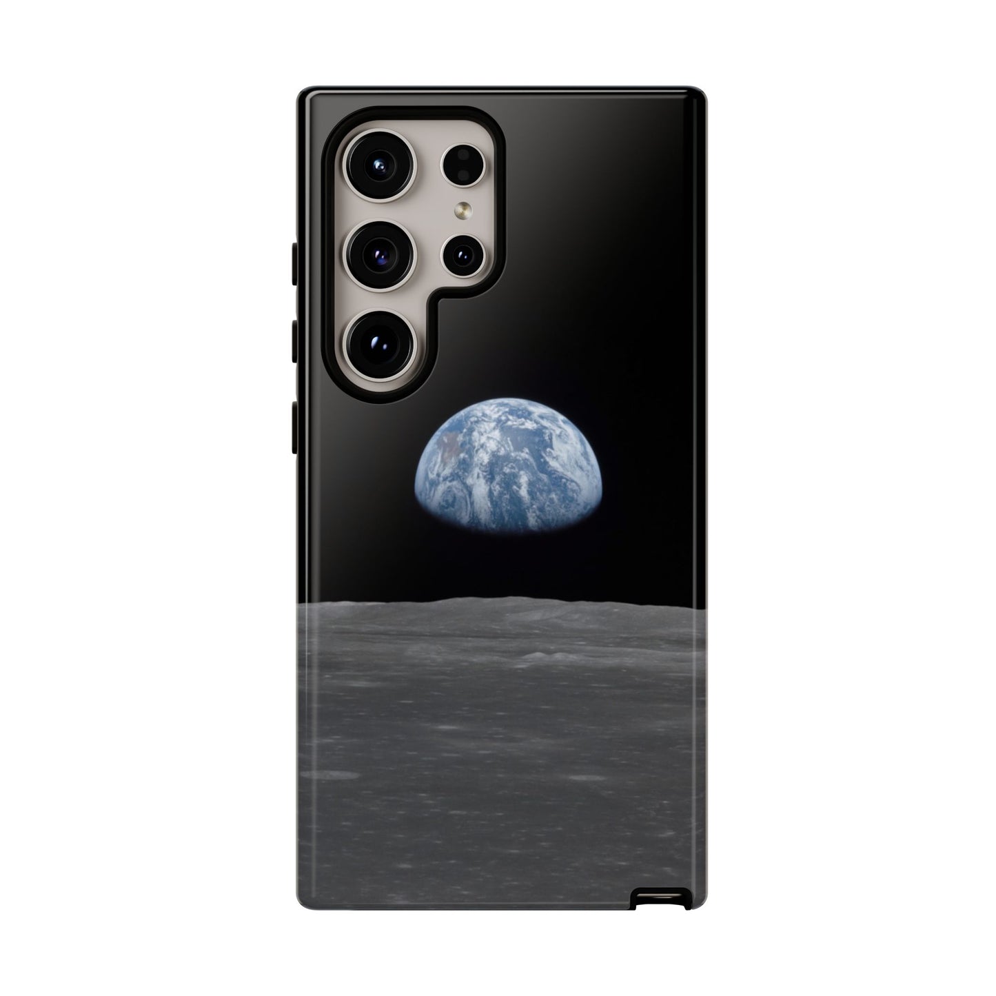 Earth From the Moon Tough Phone Case ~ iPhone Pixel Galaxy Apollo 11 Mission Outer Space Exploration NASA Astronauts Science Teacher Gift