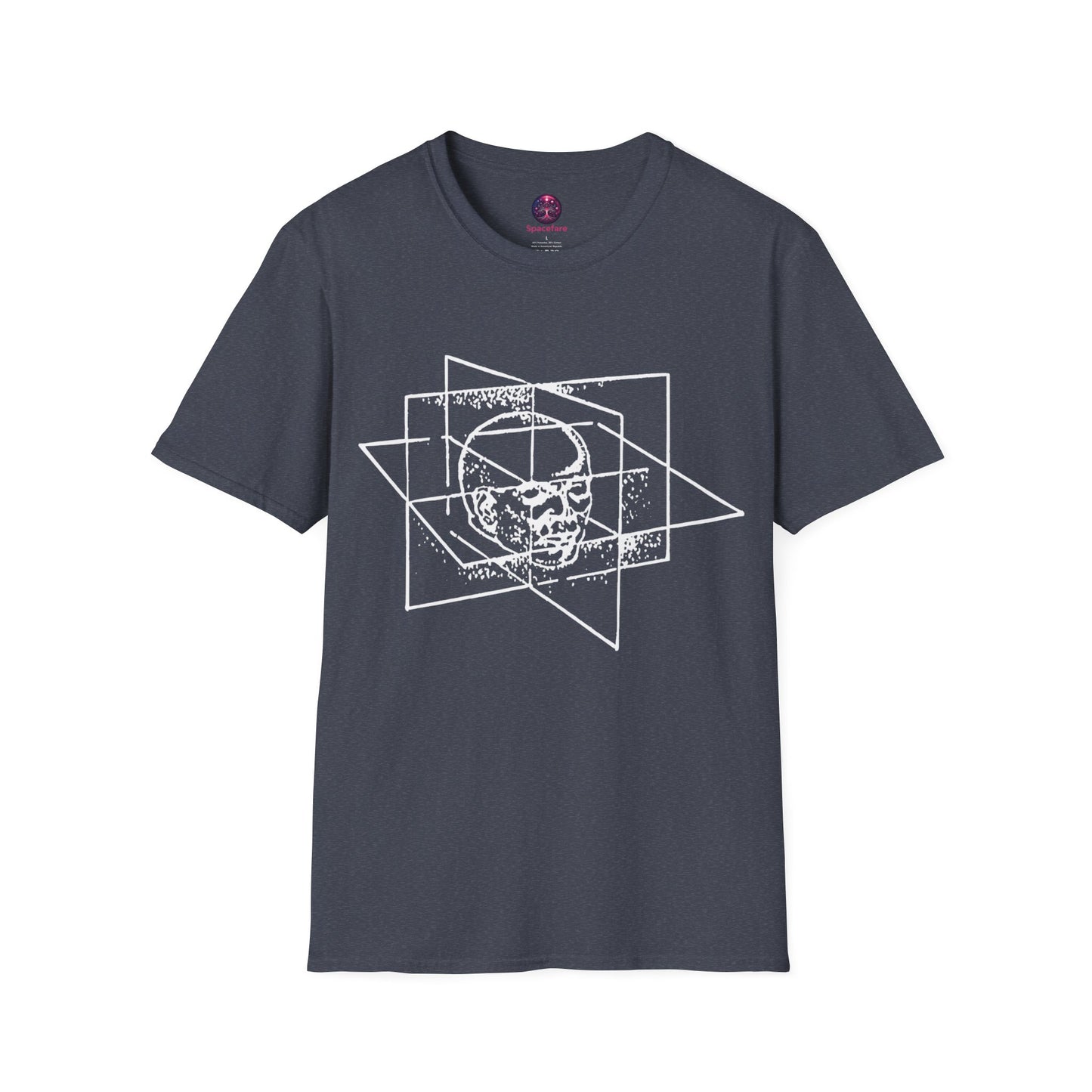 Astral Travel Shirt ~ Dimension Head CIA Gateway Sketch ~ UFO Gift, Extraterrestrial, SciFi Gift, Out Of Body Experience