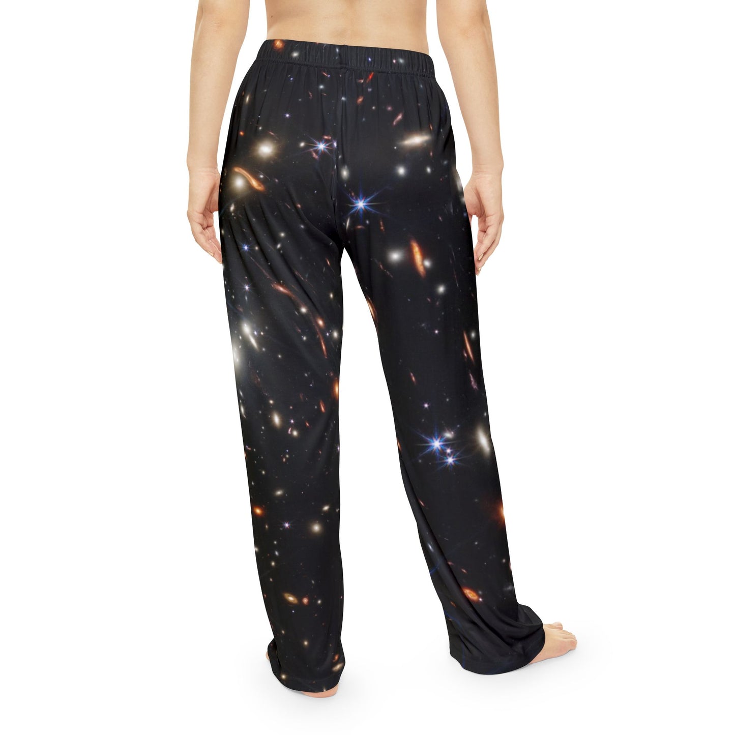 James Webb Deep Field Telescope Women's Pajama Pants (AOP)
