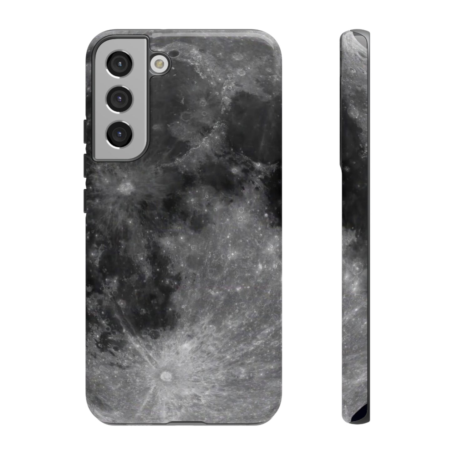 Moon Surface Tough Phone Case ~ iPhone Pixel Galaxy Rugged Protective
