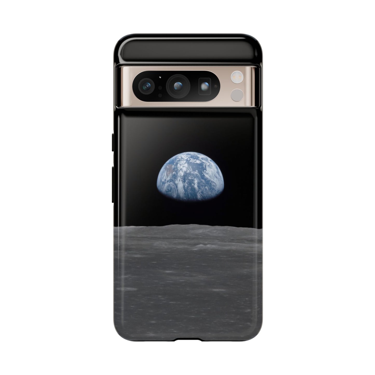 Earth From the Moon Tough Phone Case ~ iPhone Pixel Galaxy Apollo 11 Mission Outer Space Exploration NASA Astronauts Science Teacher Gift