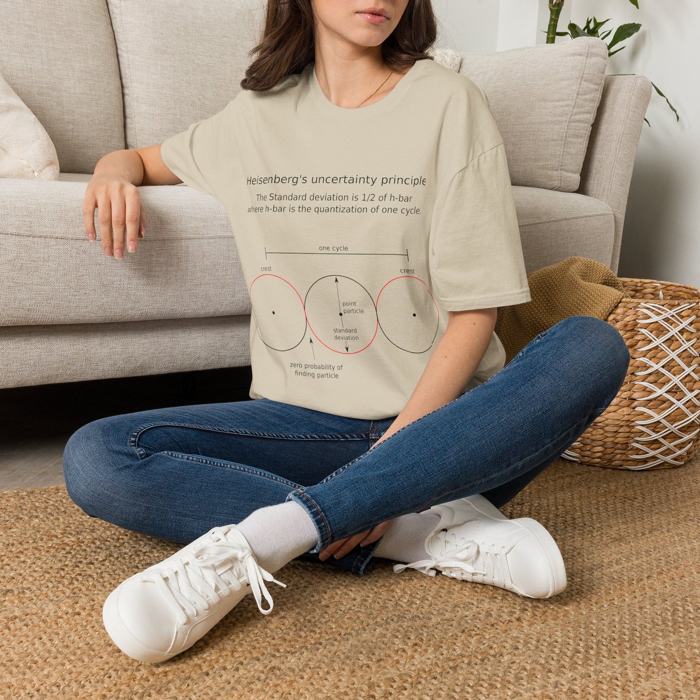 Heisenberg's Uncertainty Principle, Unisex Softstyle T-Shirt