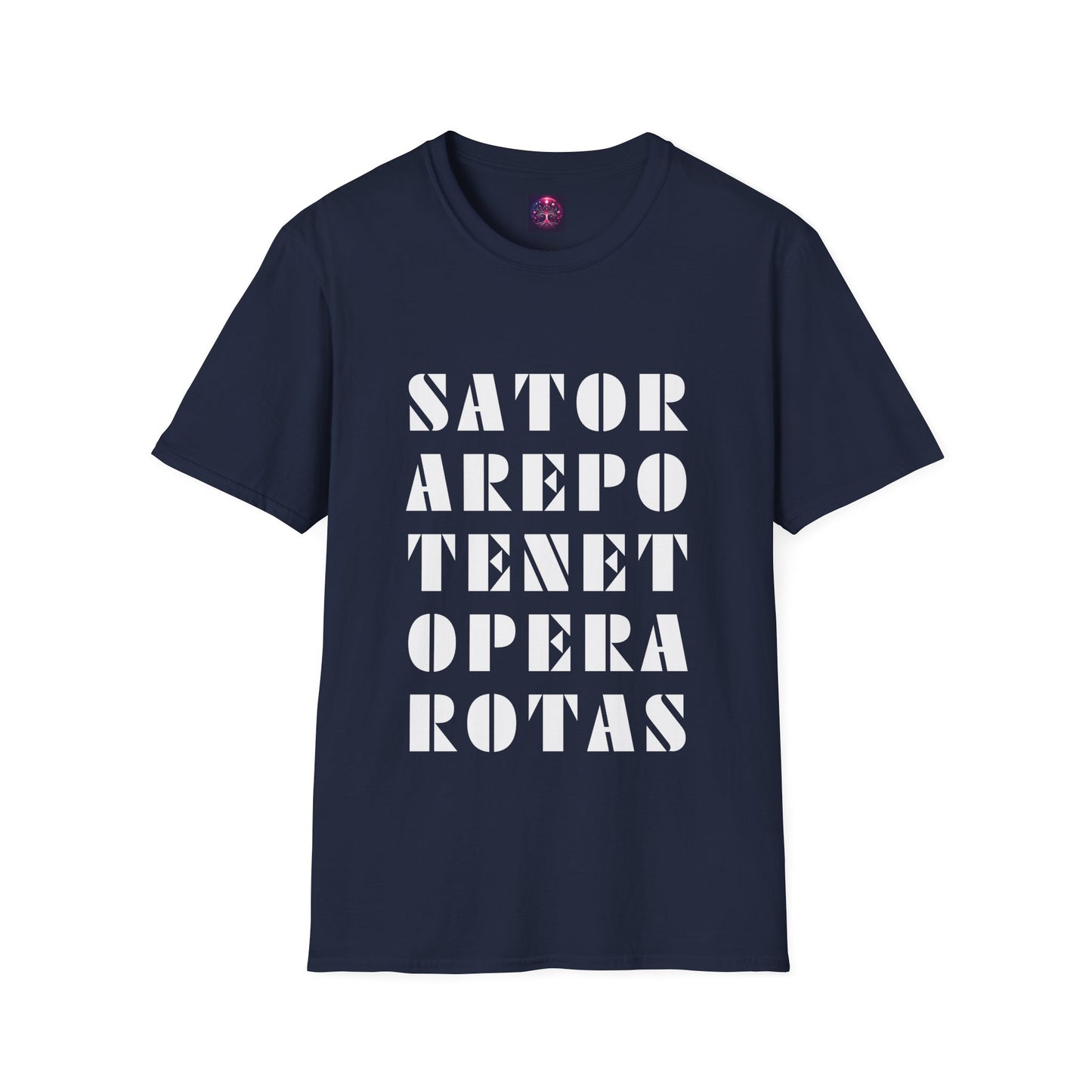 Sator Arepo Tenet Opera Rotas T Shirt ~ Ancient Mystery Latin Palindrome Pompeii Meme Secret History Magic Templar Square Rune Charm Gift