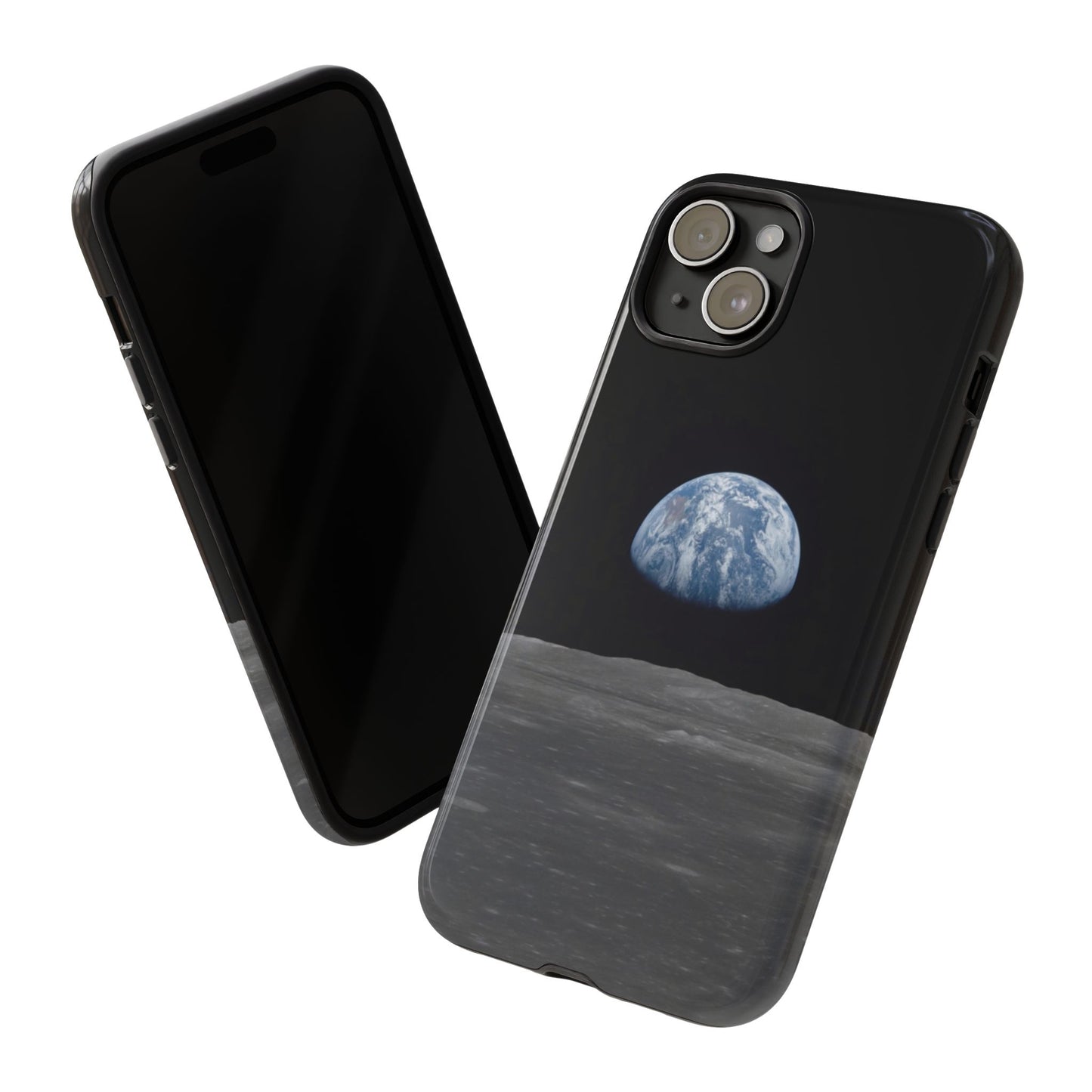 Earth From the Moon Tough Phone Case ~ iPhone Pixel Galaxy Apollo 11 Mission Outer Space Exploration NASA Astronauts Science Teacher Gift