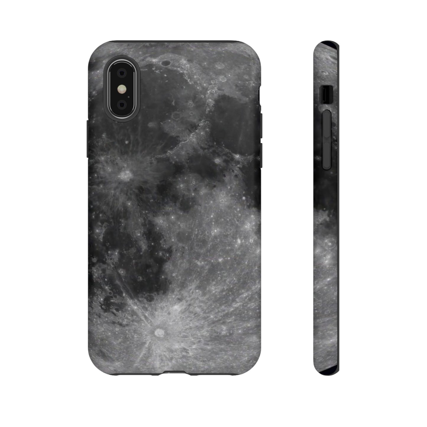 Moon Surface Tough Phone Case ~ iPhone Pixel Galaxy Rugged Protective