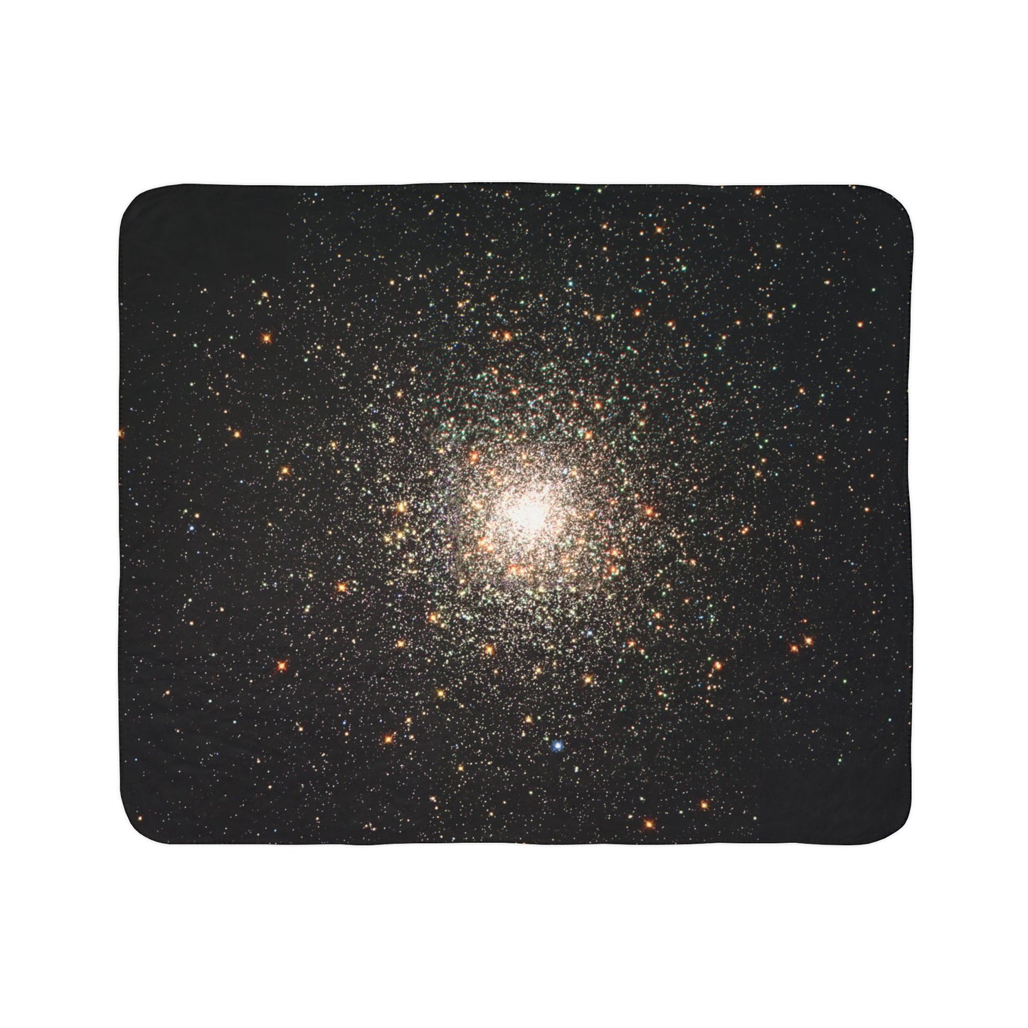 Star Cluster Blanket Stellar Swarm NASA Astronomy M80 Interstellar Outer Space Exploration Science Gift Galaxy Universe Cozy Fleece Bedding