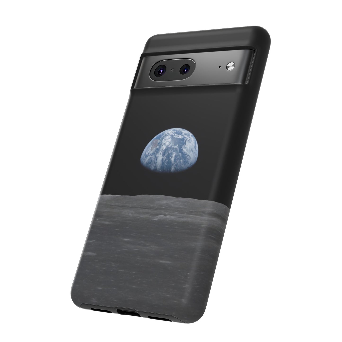 Earth From the Moon Tough Phone Case ~ iPhone Pixel Galaxy Apollo 11 Mission Outer Space Exploration NASA Astronauts Science Teacher Gift