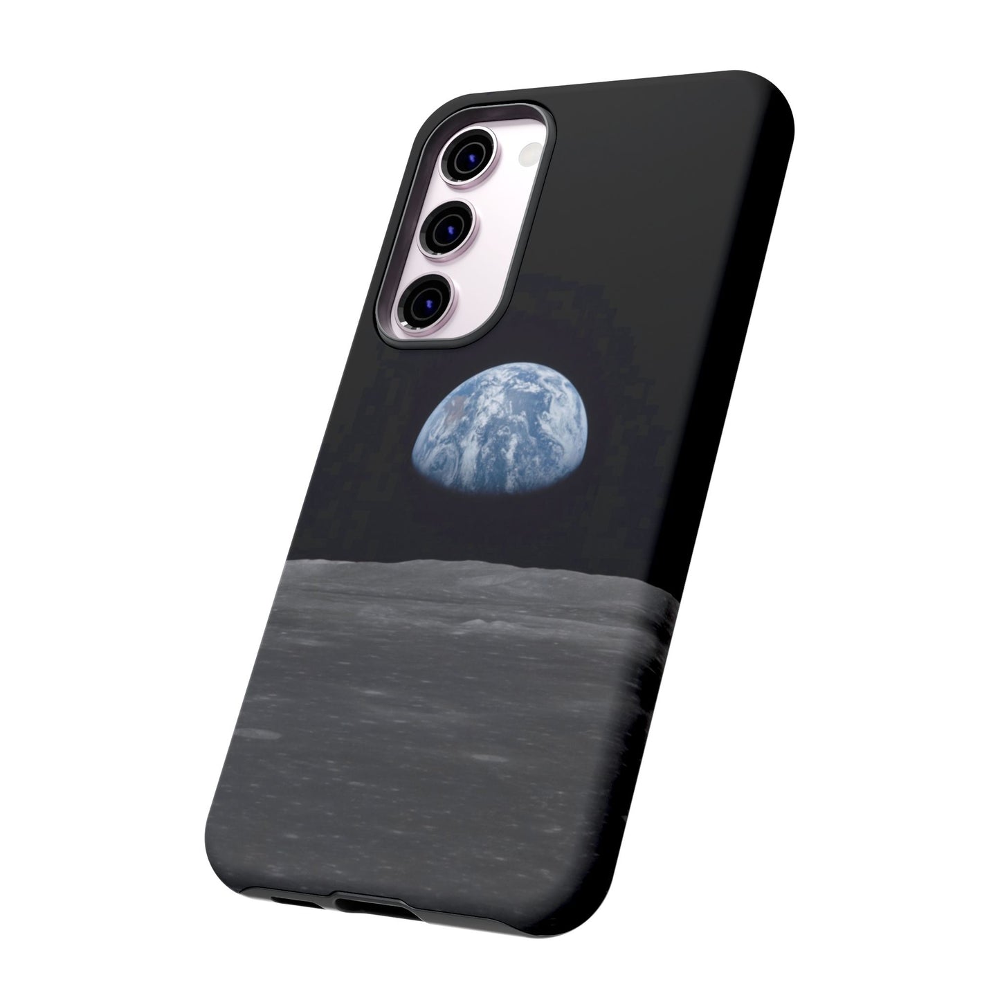 Earth From the Moon Tough Phone Case ~ iPhone Pixel Galaxy Apollo 11 Mission Outer Space Exploration NASA Astronauts Science Teacher Gift