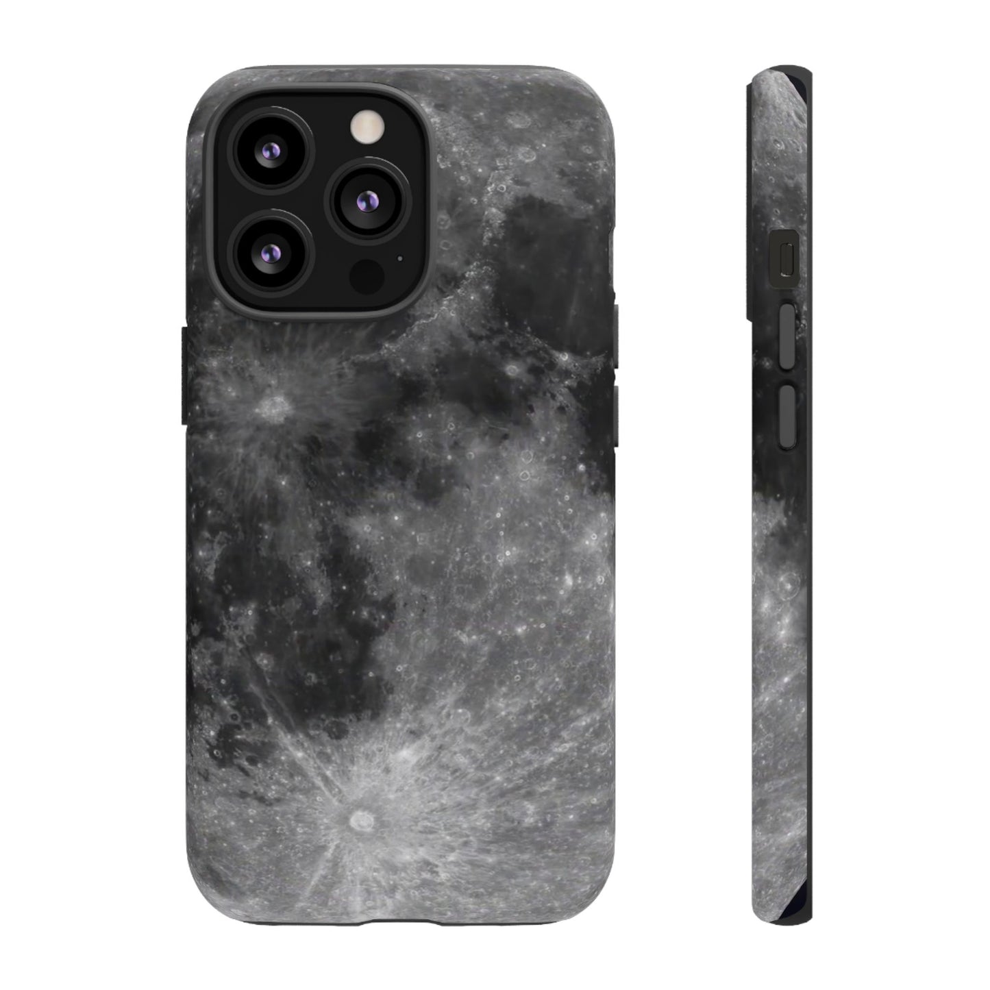 Moon Surface Tough Phone Case ~ iPhone Pixel Galaxy Rugged Protective