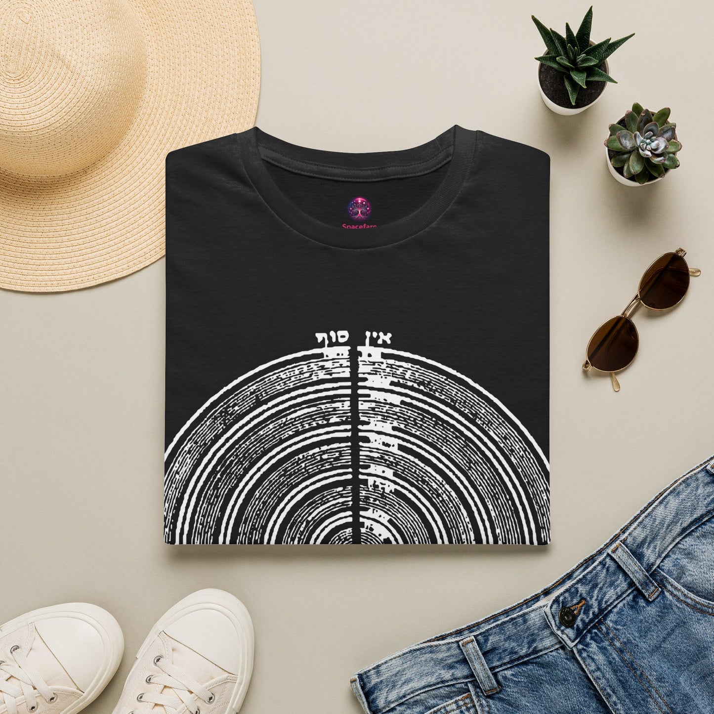 Ein Sof Spirit World Shirt ~ Kabbalah Jewish Mysticism Astral Plane Map