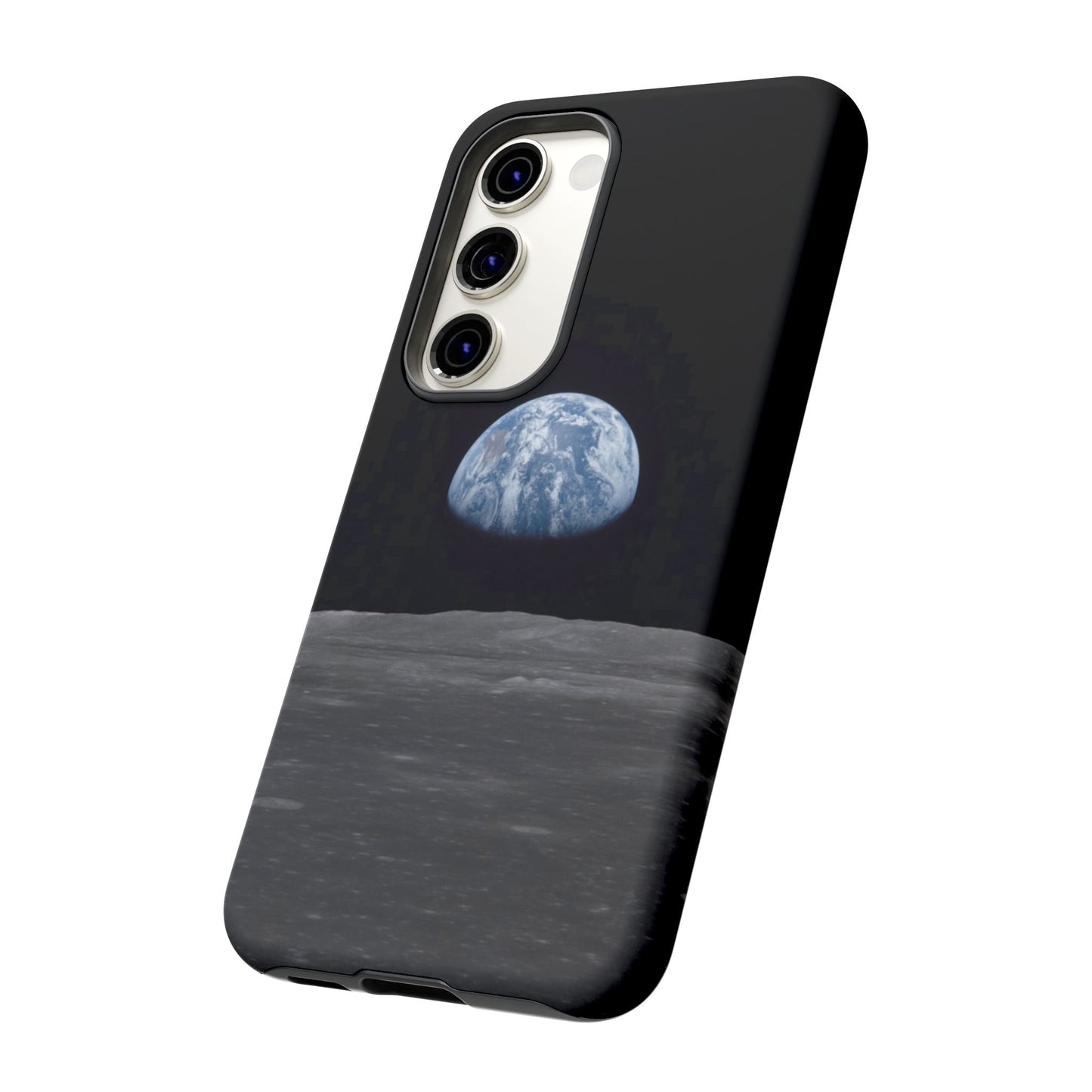 Earth From the Moon Tough Phone Case ~ iPhone Pixel Galaxy Apollo 11 Mission Outer Space Exploration NASA Astronauts Science Teacher Gift