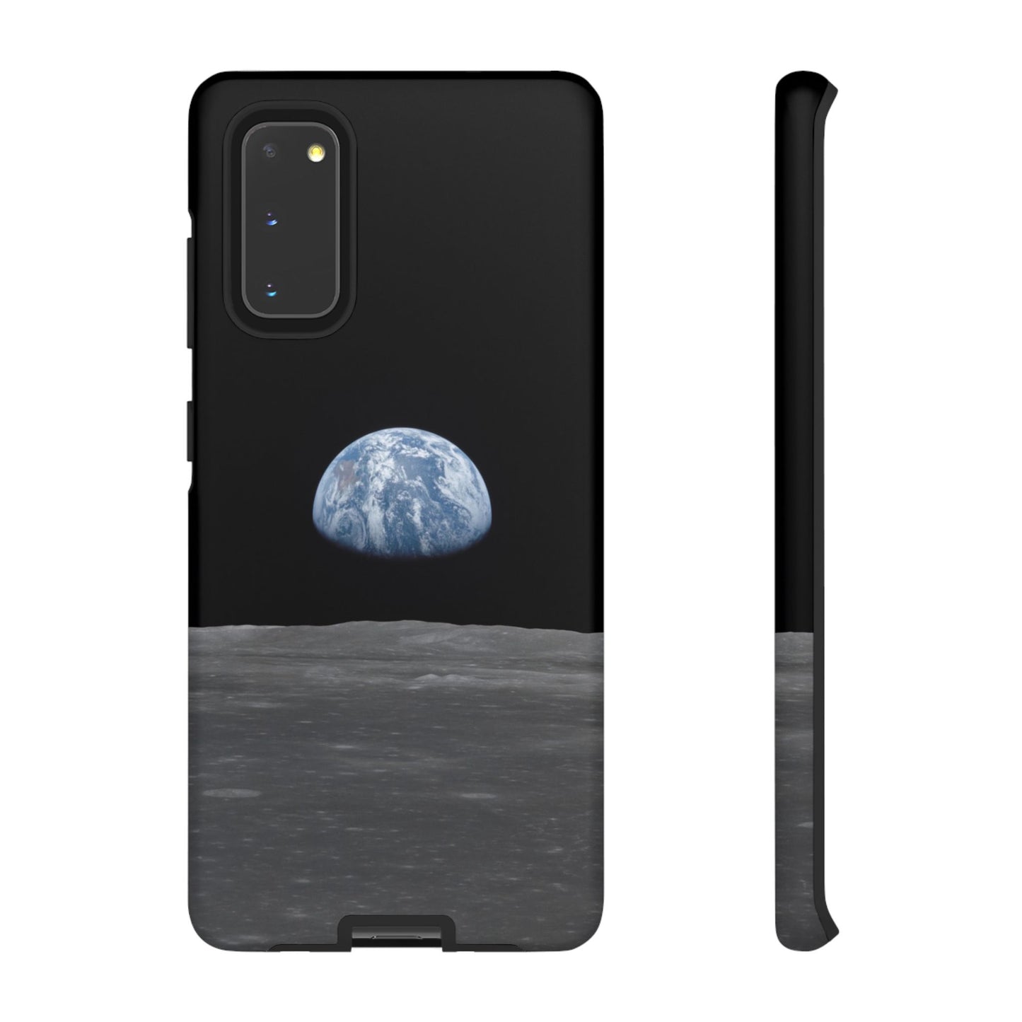 Earth From the Moon Tough Phone Case ~ iPhone Pixel Galaxy Apollo 11 Mission Outer Space Exploration NASA Astronauts Science Teacher Gift