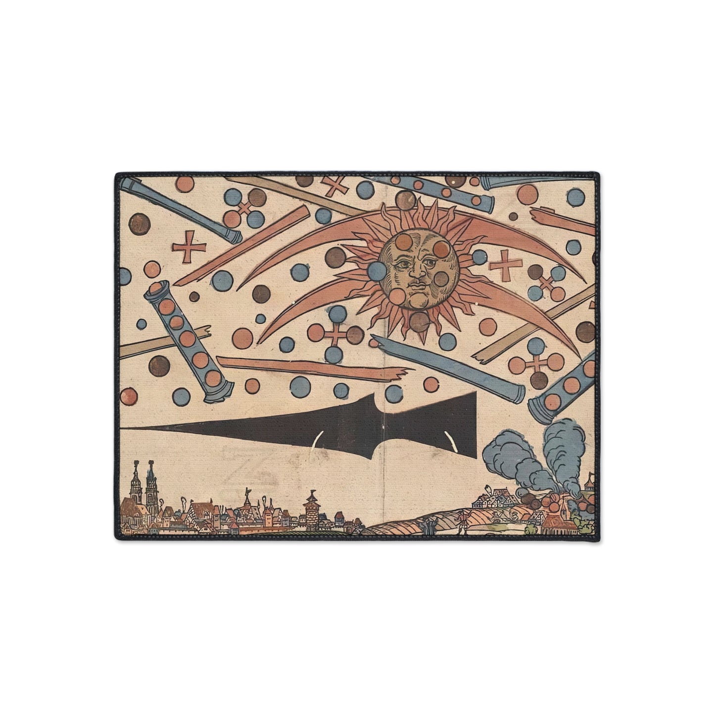 Middle Ages UFO Battle Heavy Duty Floor Mat
