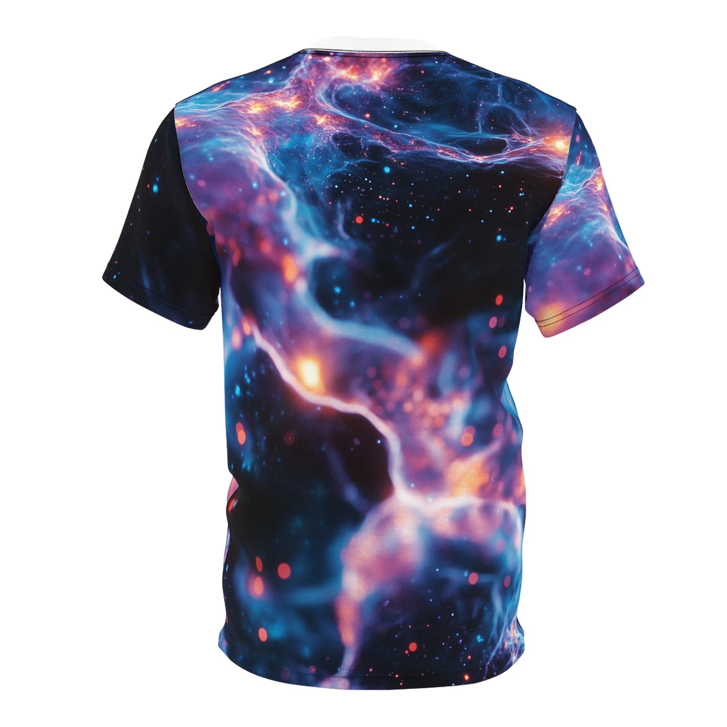 Galactic Vibes Unisex Cut & Sew Tee - Cosmic Space Design T-Shirt