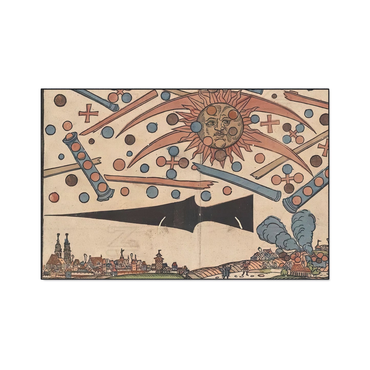 Middle Ages UFO Battle Heavy Duty Floor Mat