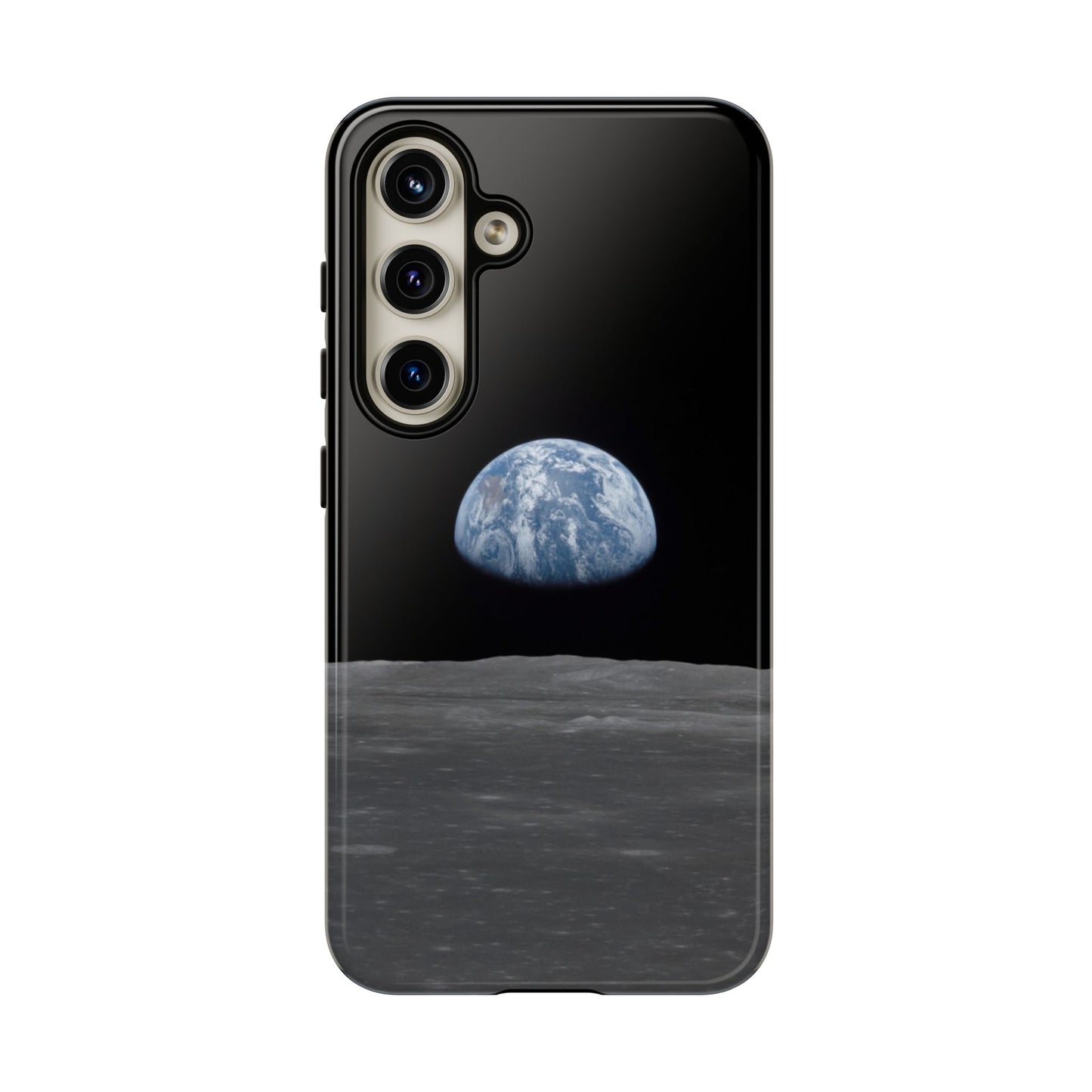 Earth From the Moon Tough Phone Case ~ iPhone Pixel Galaxy Apollo 11 Mission Outer Space Exploration NASA Astronauts Science Teacher Gift