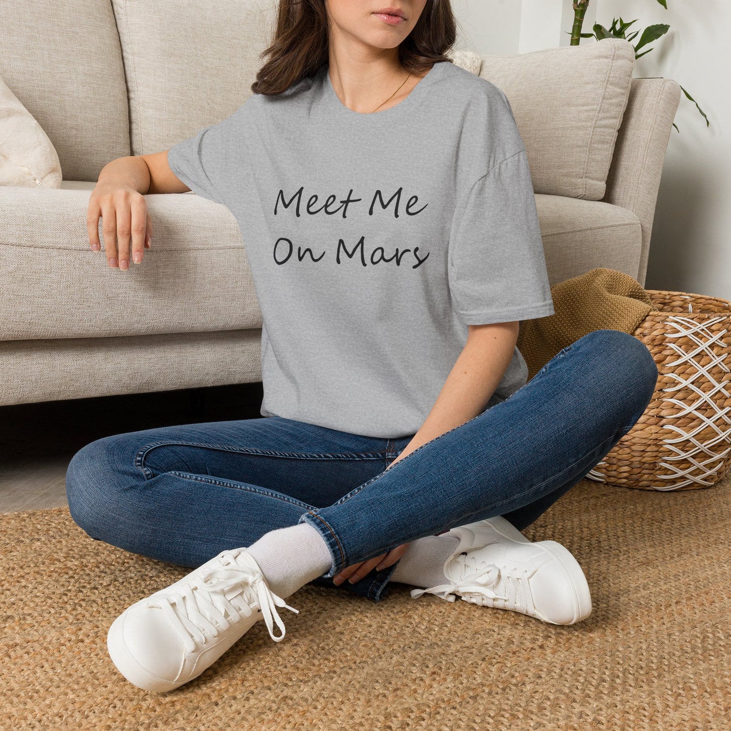 Meet Me On Mars, Unisex Softstyle T-Shirt