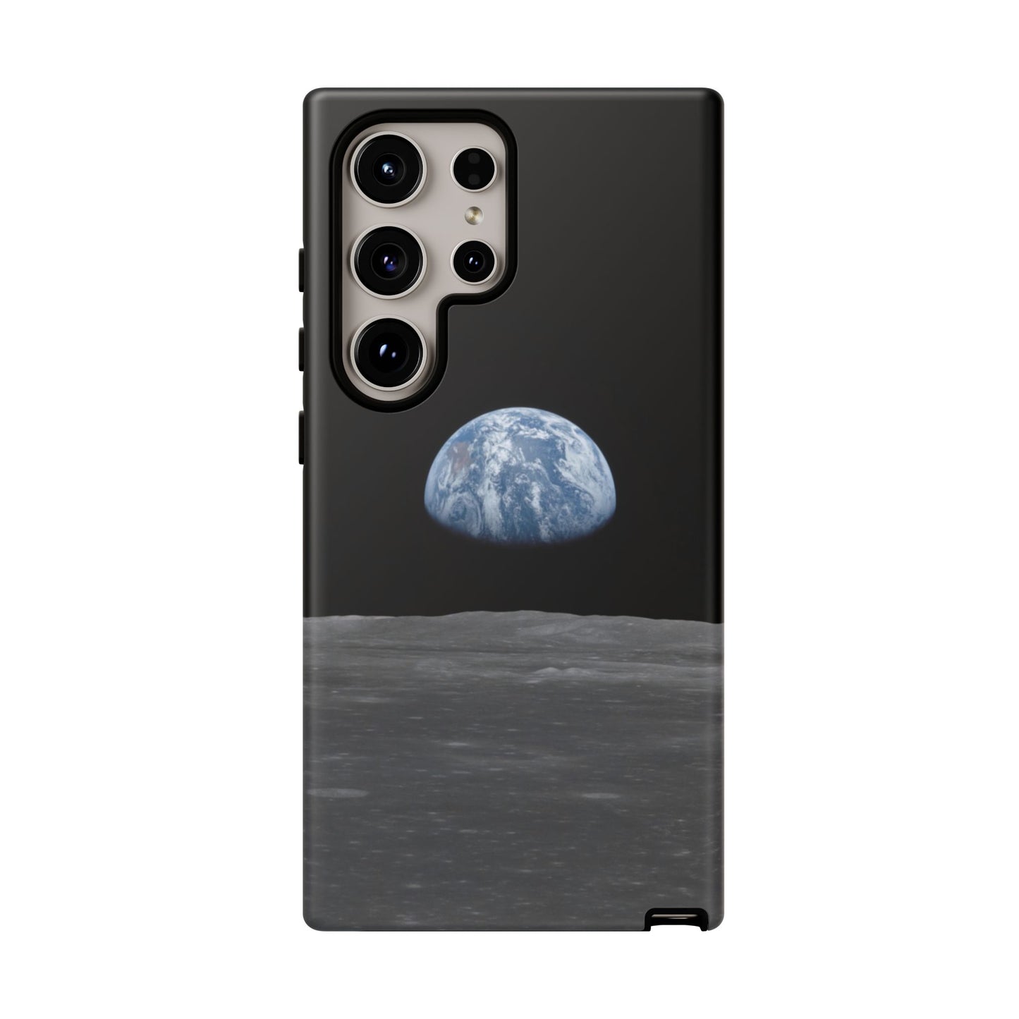 Earth From the Moon Tough Phone Case ~ iPhone Pixel Galaxy Apollo 11 Mission Outer Space Exploration NASA Astronauts Science Teacher Gift