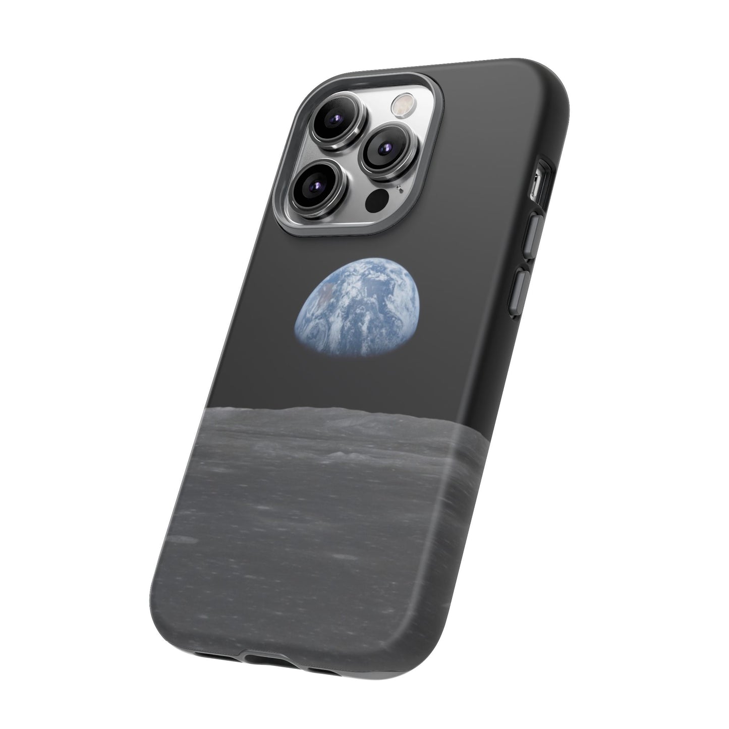 Earth From the Moon Tough Phone Case ~ iPhone Pixel Galaxy Apollo 11 Mission Outer Space Exploration NASA Astronauts Science Teacher Gift