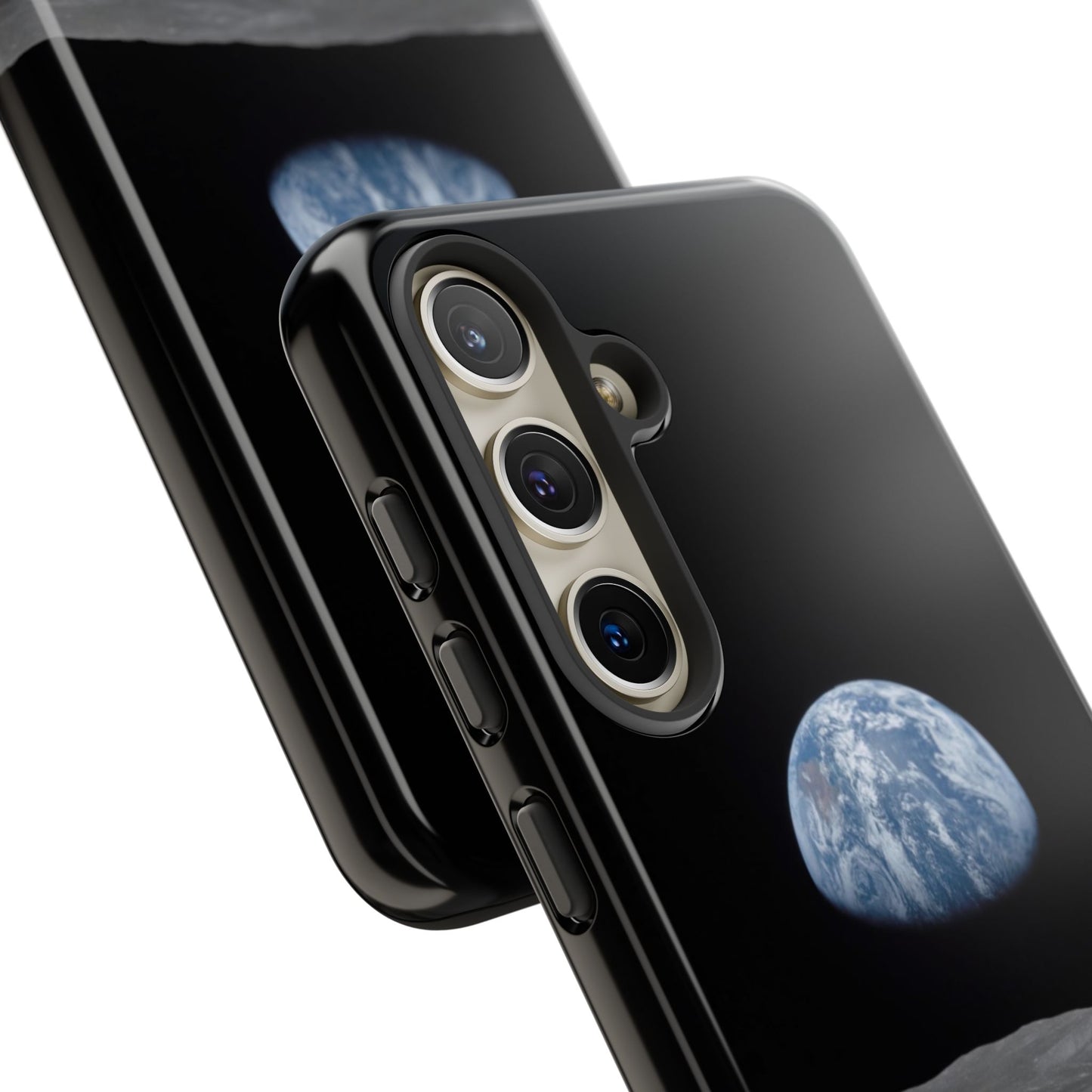 Earth From the Moon Tough Phone Case ~ iPhone Pixel Galaxy Apollo 11 Mission Outer Space Exploration NASA Astronauts Science Teacher Gift