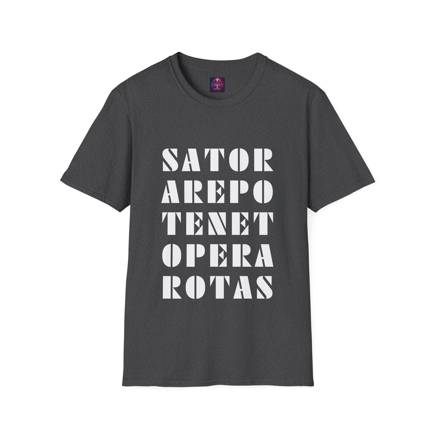 Sator Arepo Tenet Opera Rotas T Shirt ~ Ancient Mystery Latin Palindrome Pompeii Meme Secret History Magic Templar Square Rune Charm Gift