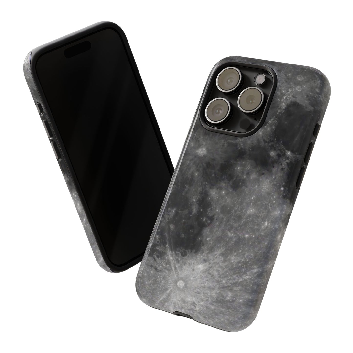 Moon Surface Tough Phone Case ~ iPhone Pixel Galaxy Rugged Protective