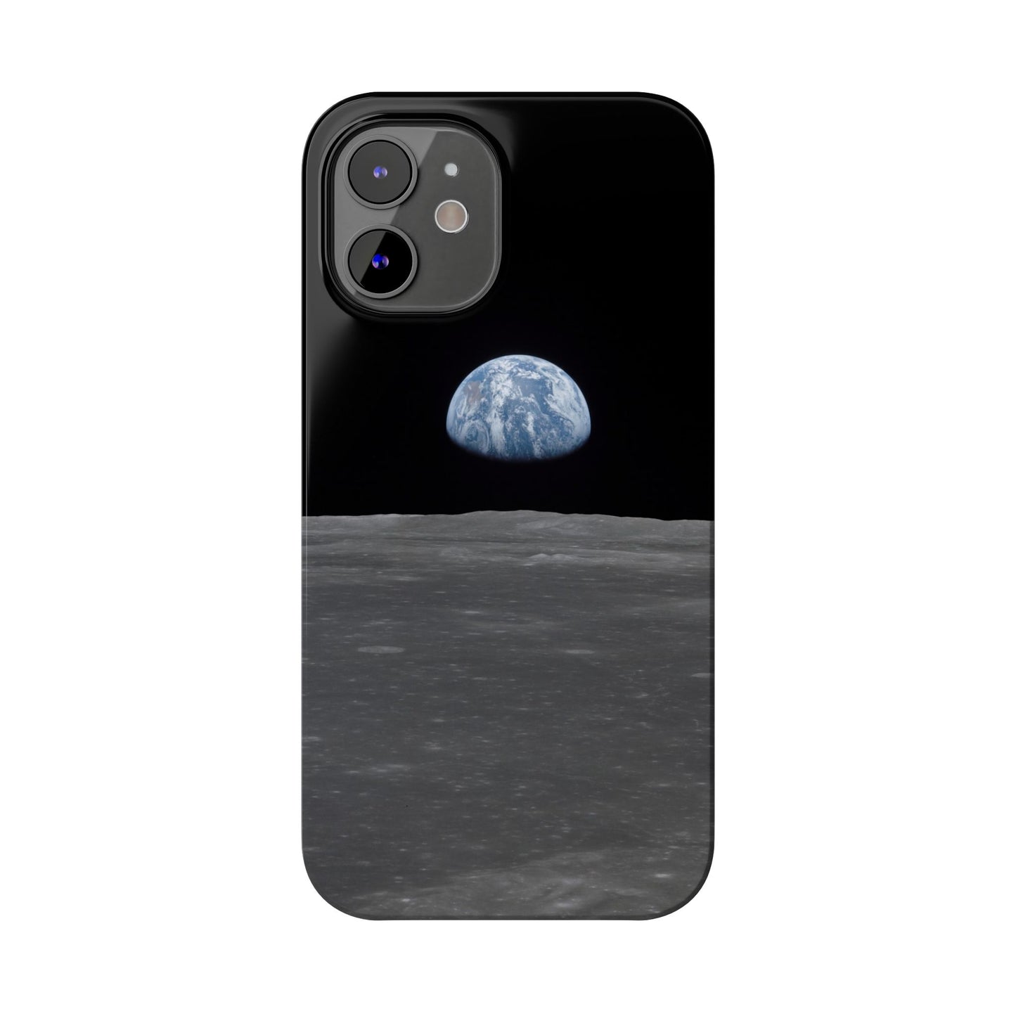 Blue Marble Earth from Moon Slim iPhone Cases