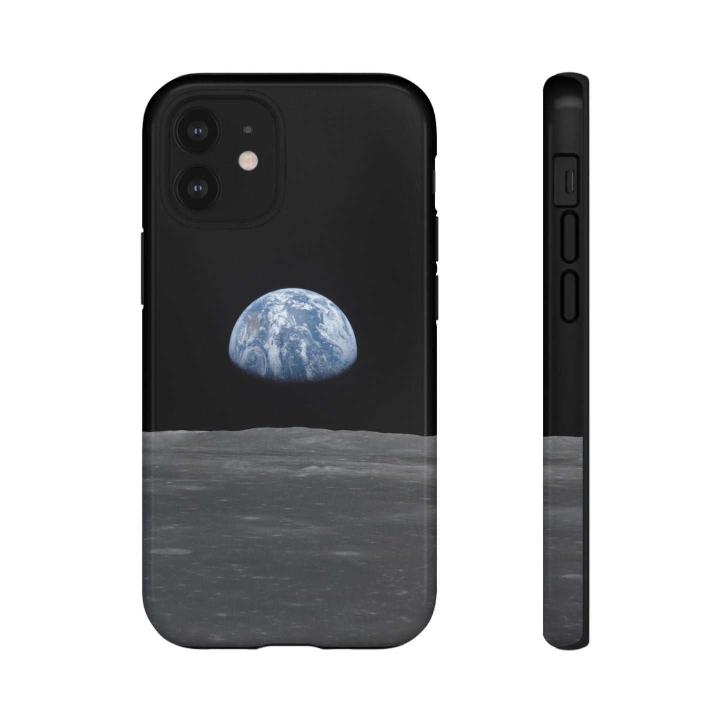 Earth From the Moon Tough Phone Case ~ iPhone Pixel Galaxy Apollo 11 Mission Outer Space Exploration NASA Astronauts Science Teacher Gift