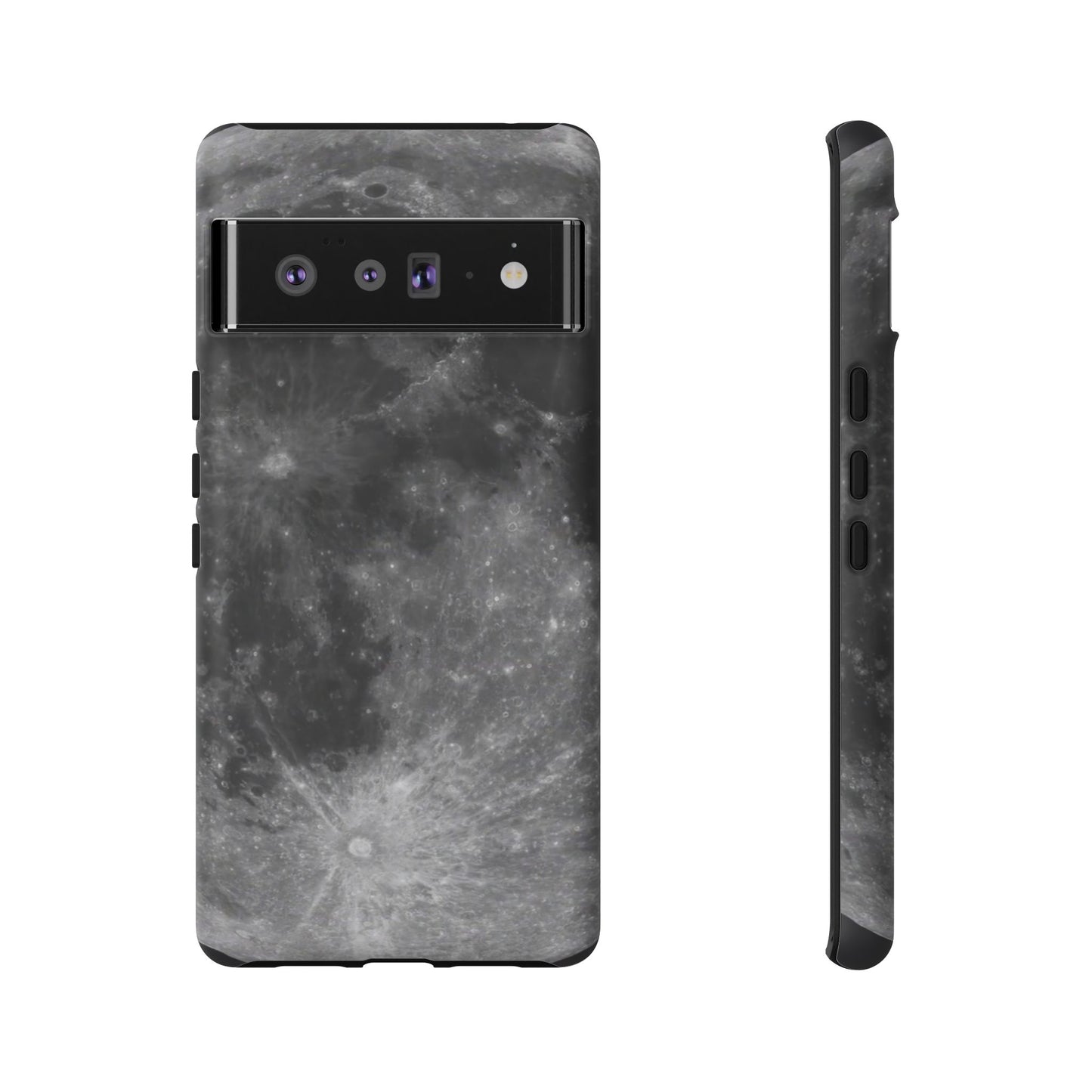 Moon Surface Tough Phone Case ~ iPhone Pixel Galaxy Rugged Protective
