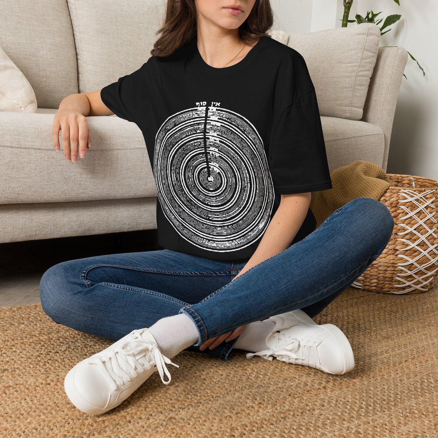 Ein Sof Spirit World Shirt ~ Kabbalah Jewish Mysticism Astral Plane Map