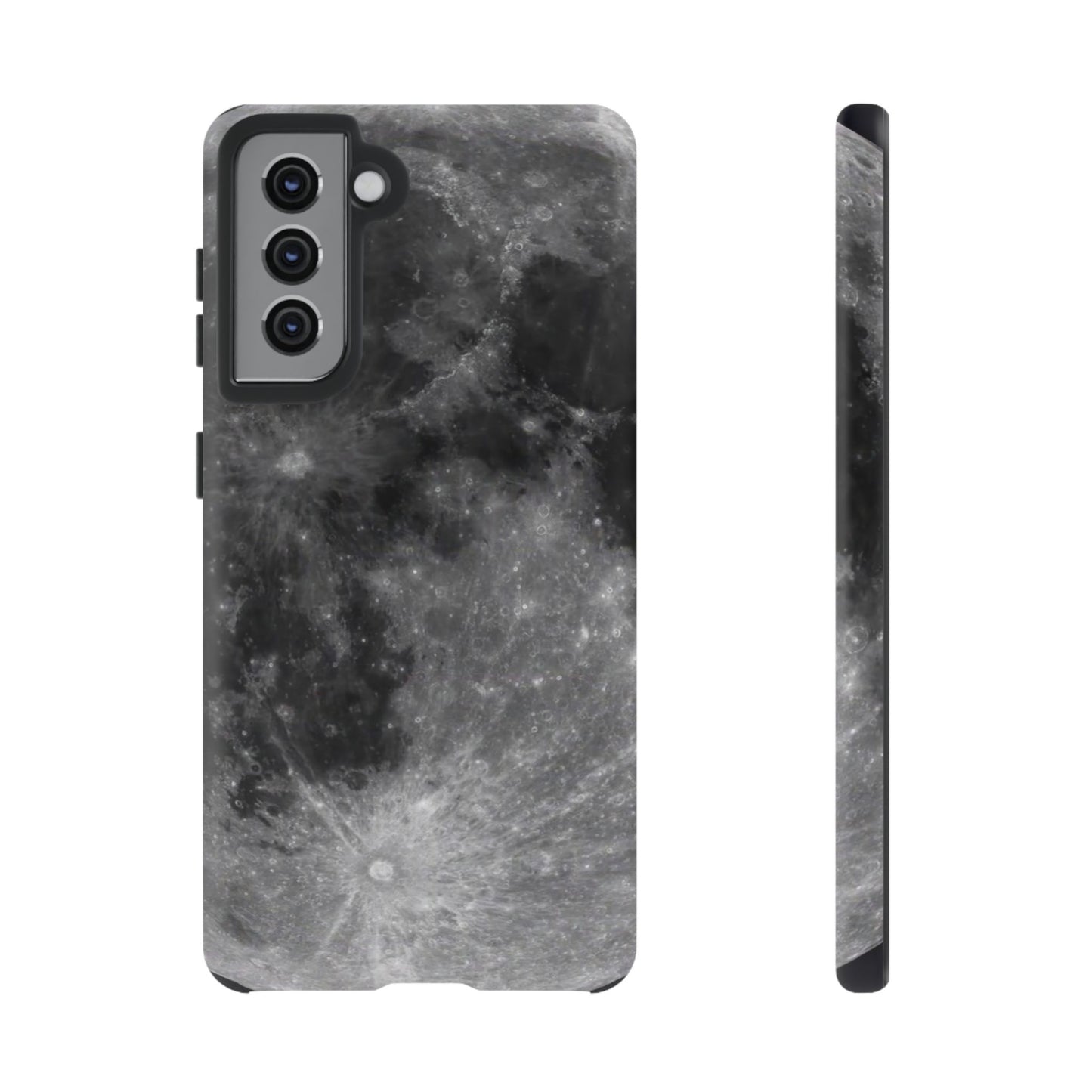 Moon Surface Tough Phone Case ~ iPhone Pixel Galaxy Rugged Protective