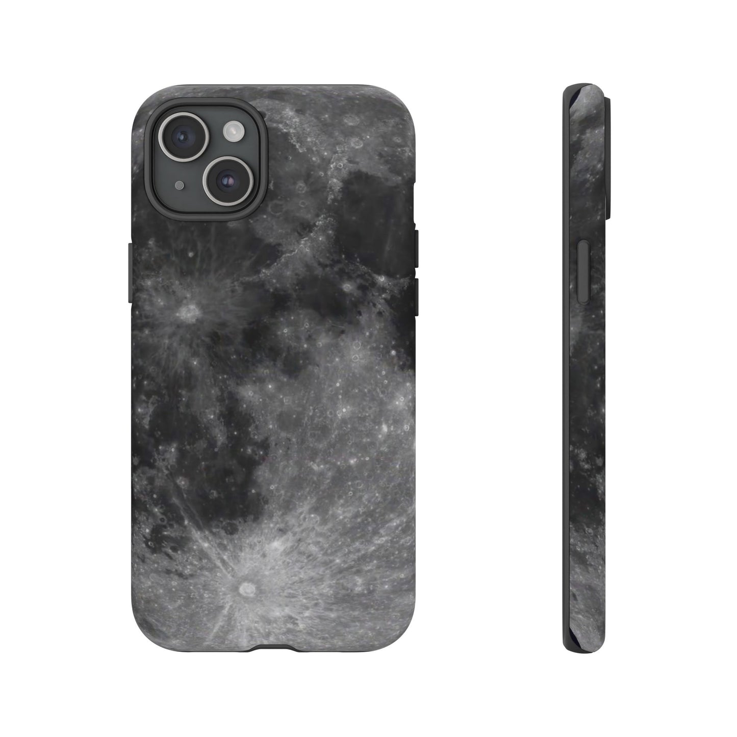Moon Surface Tough Phone Case ~ iPhone Pixel Galaxy Rugged Protective